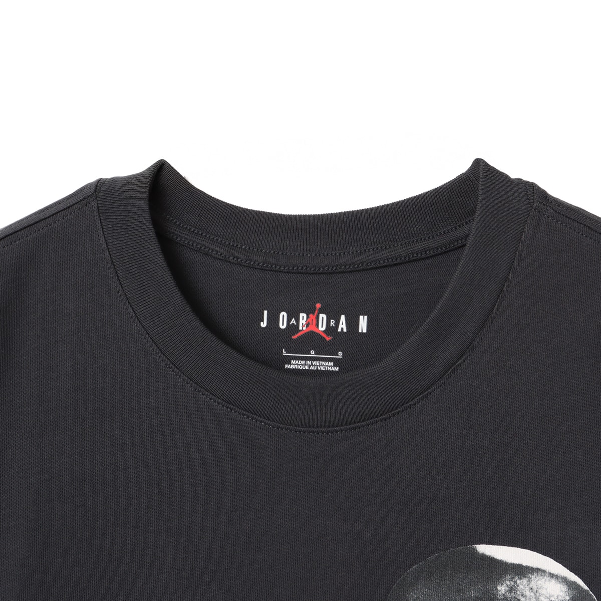 JORDAN BRAND M J STMT 1985 SS CREW MTRSPT OFF NOIR/BLACK