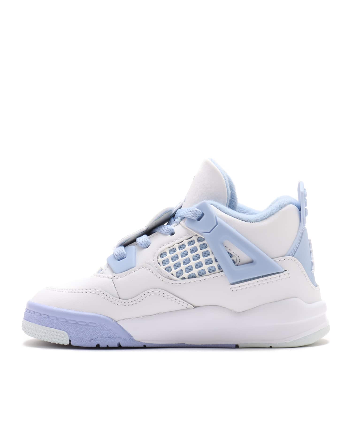 JORDAN BRAND JORDAN 4 RETRO (TD) WHITE/ALUMINUM-BLUE TINT-OIL GREENの画像