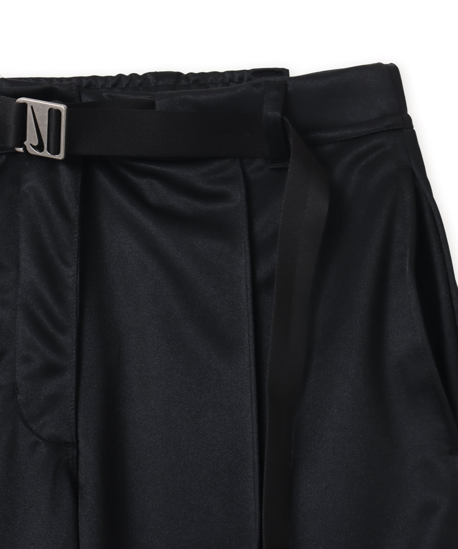 NIKE AS W NSW BELTED PINTUCK PANT M BLACKの画像