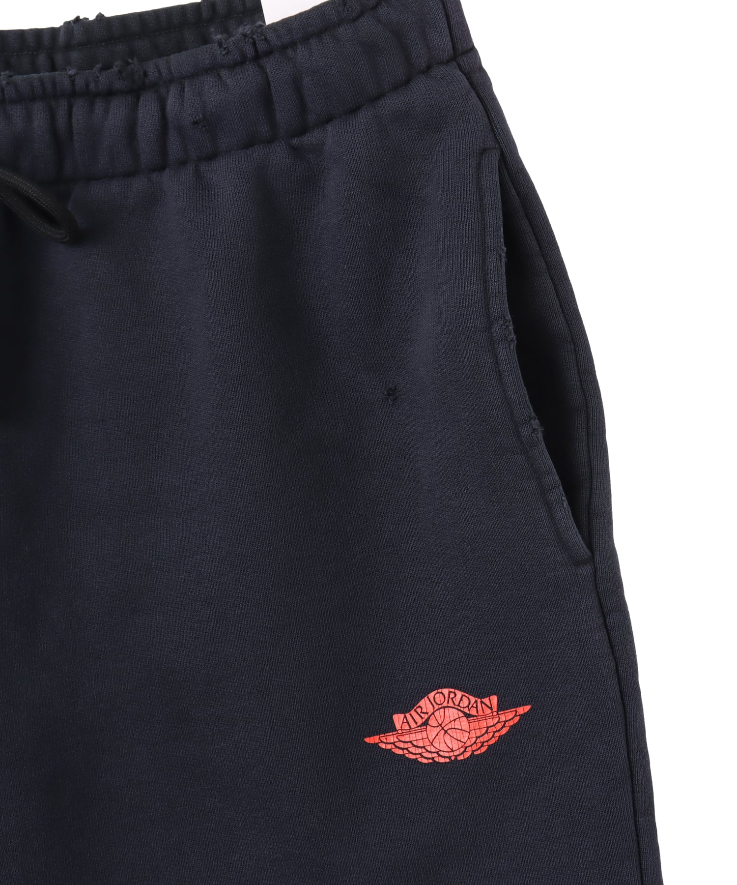 JORDAN BRAND M J AIR JDN RAIR FLC SHORT BLACK/CHILE REDの画像
