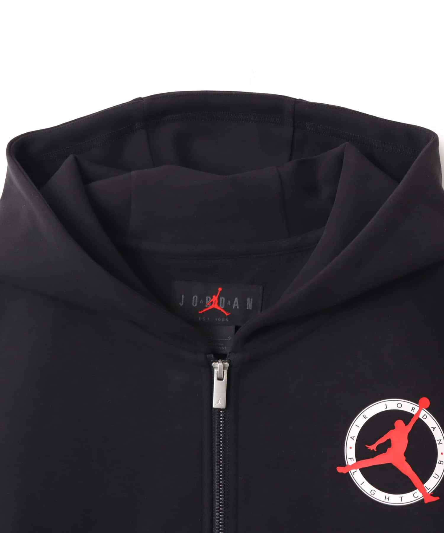 JORDAN BRAND M J FLT CLB KNIT FZ BLACKの画像