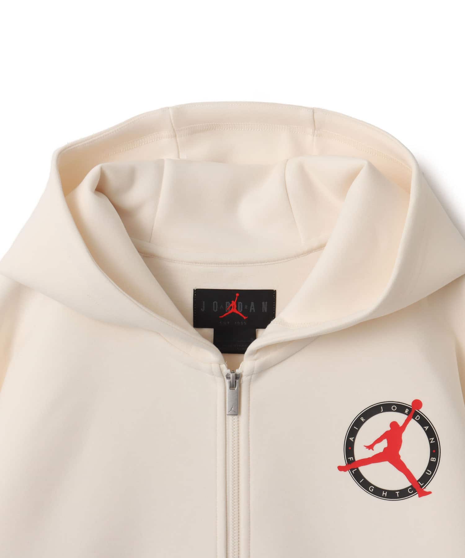 JORDAN BRAND M J FLT CLB KNIT FZ IVORYの画像