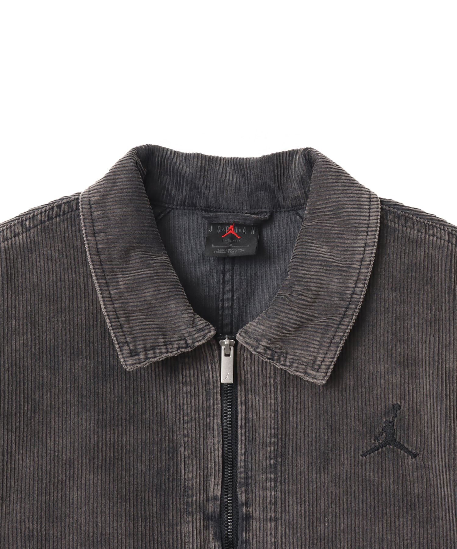 JORDAN BRAND M J FLT CORDUROY CHORE JKT BLACKの画像