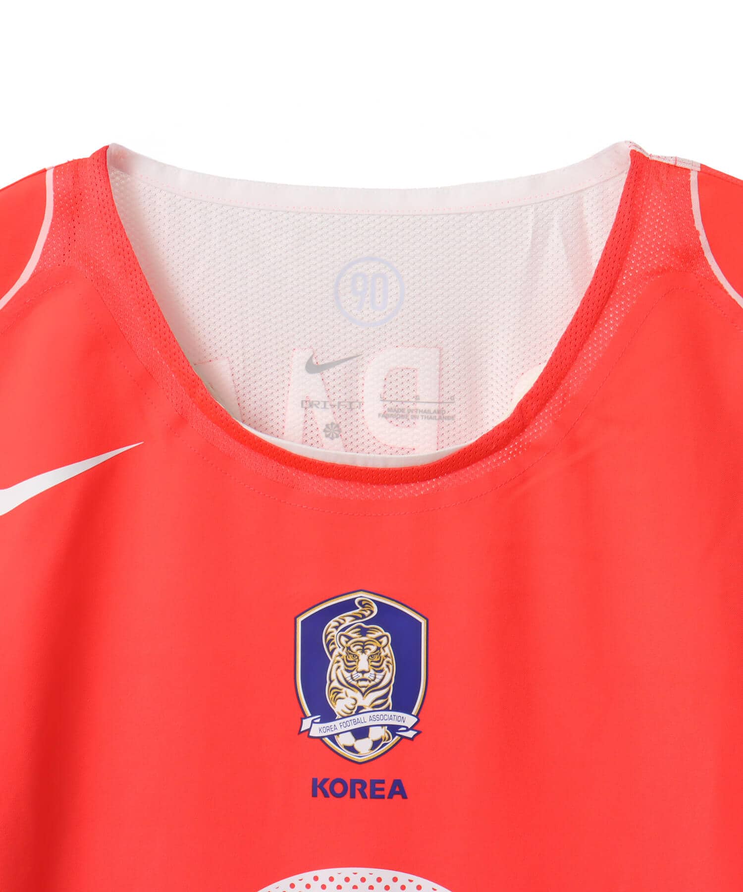 NIKE Park Ji-sung KOREA 2004 M TOTAL 90 REISSUE SS JERSEY N&N LASER CRIMSON/WHITE/WHITEの画像