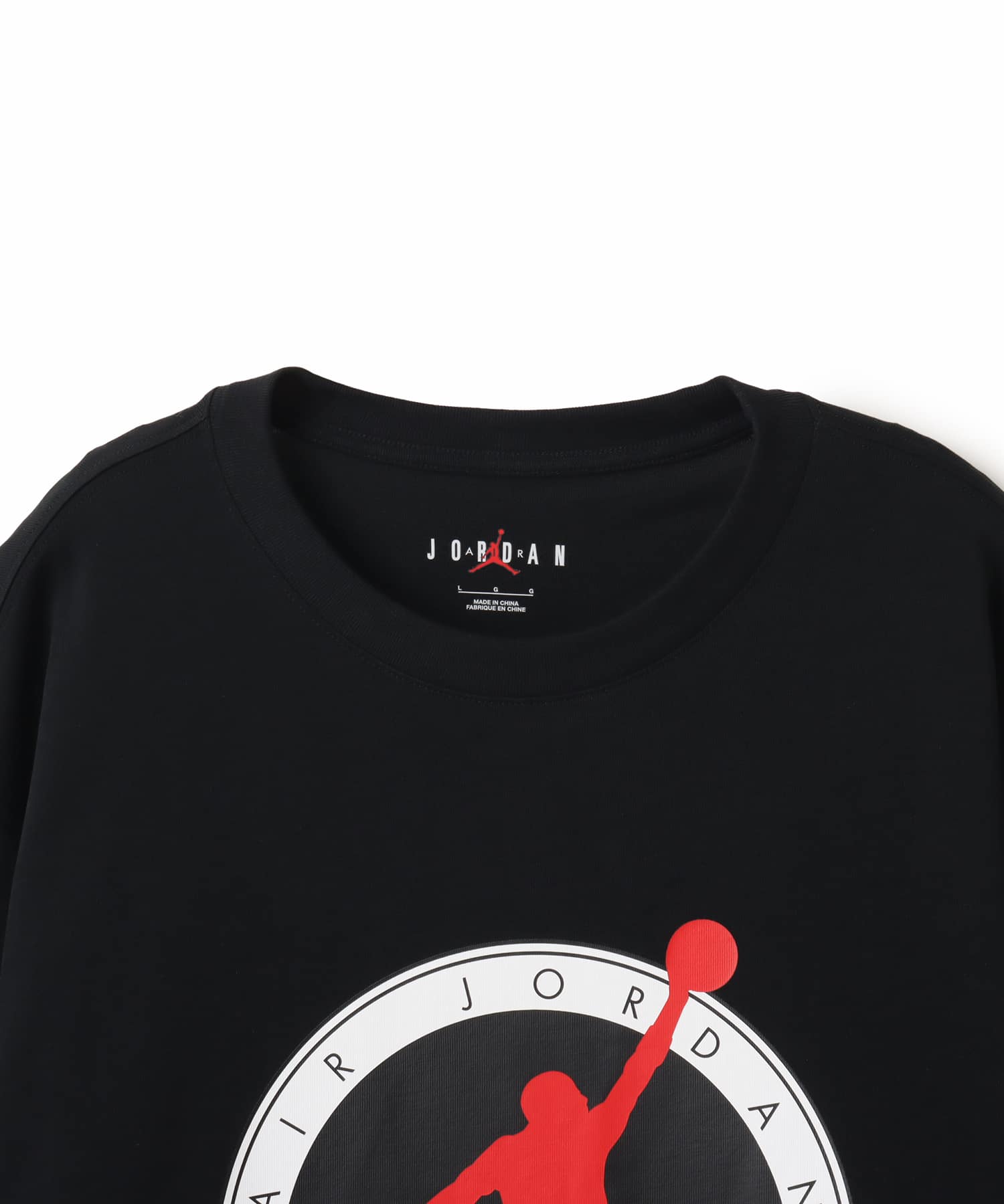 JORDAN BRAND M J FLT CLB LS CREW BLACKの画像