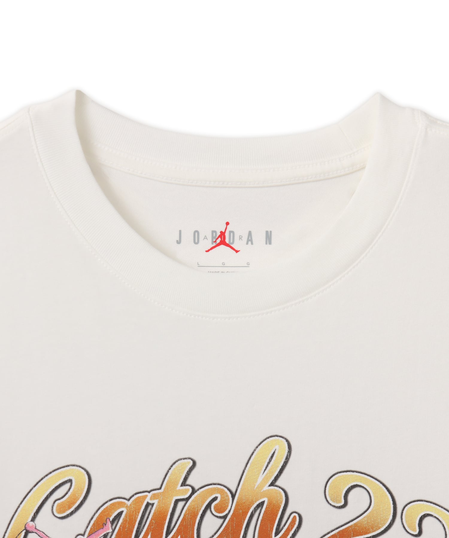 JORDAN BRAND M J NC FISH GFX SS CREW WHITE/(BLACK)の画像