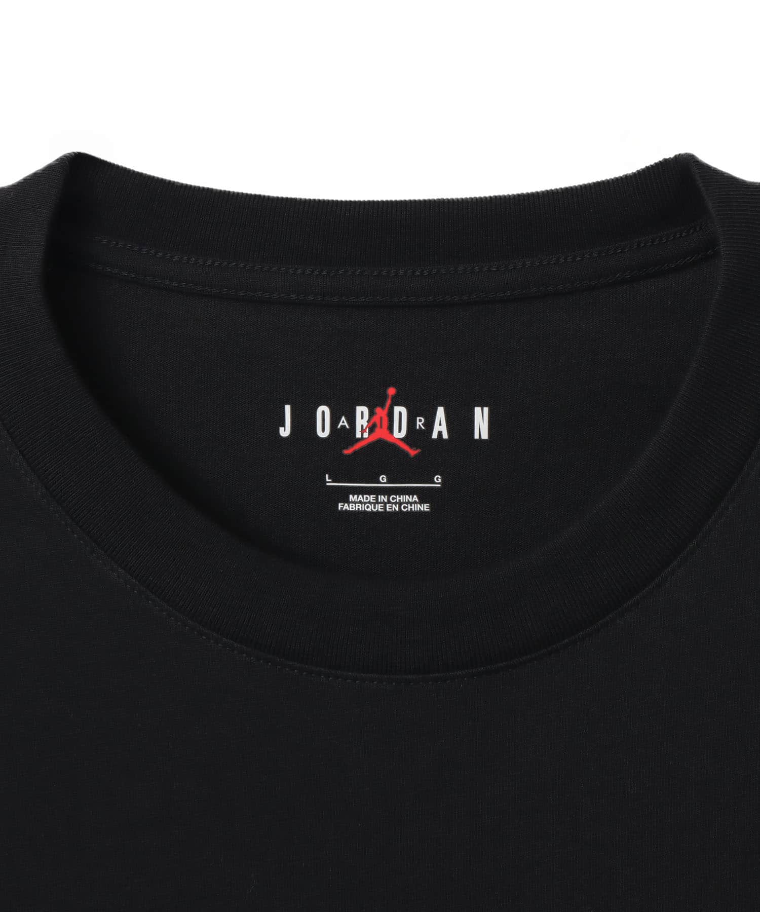 JORDAN BRAND M J POCKET SS CREW BLACKの画像
