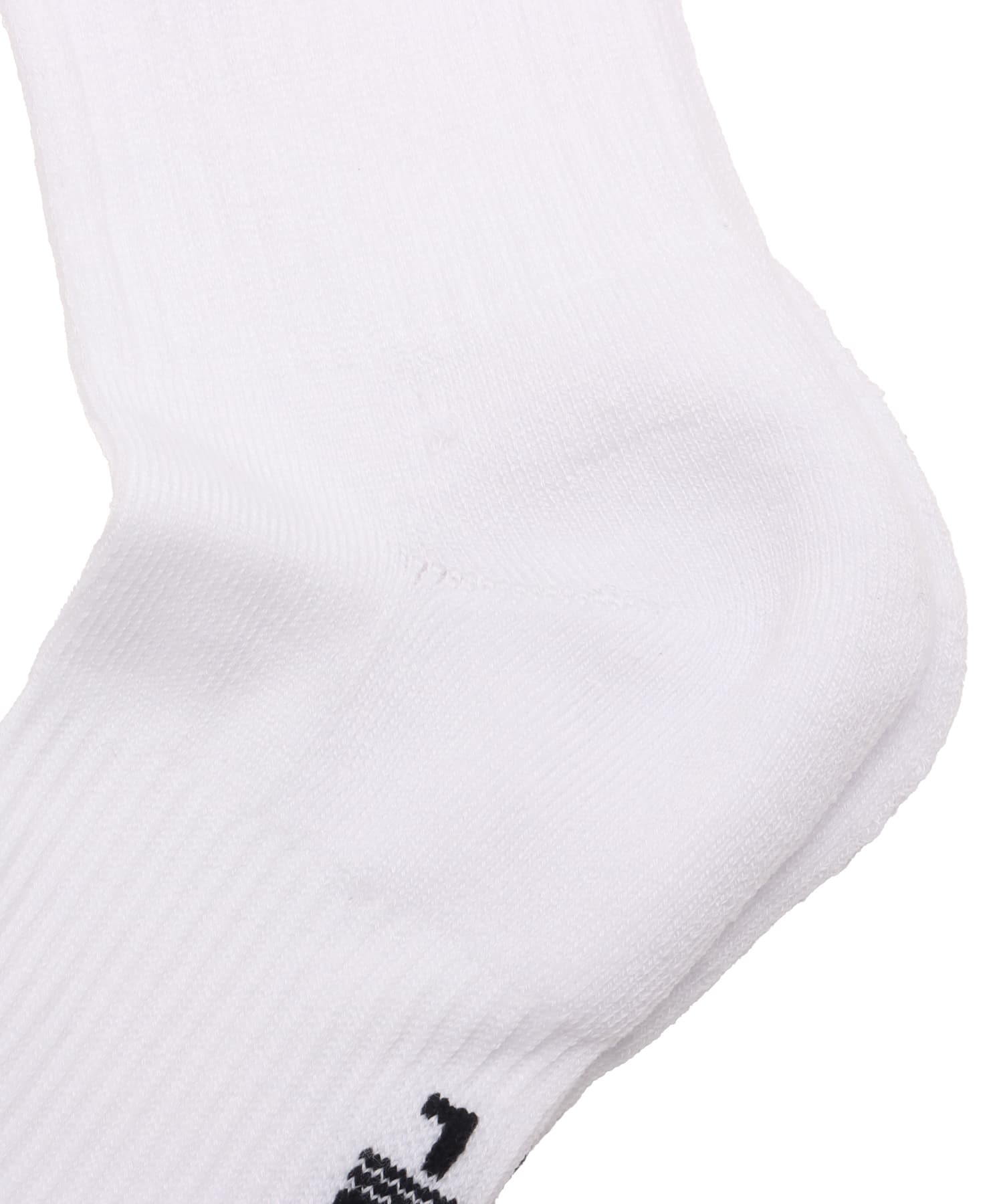 JORDAN BRAND U J ED PLY CREW - 144 STR WHITE/BLACK/UNIVERSITY REDの画像