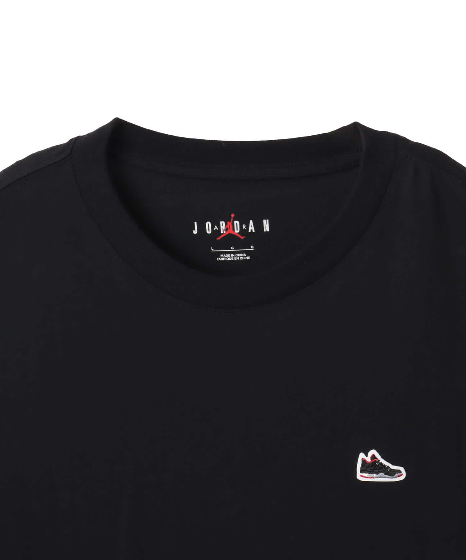 JORDAN BRAND M J BRND BR SNKR PCH SS CRW BLACKの画像