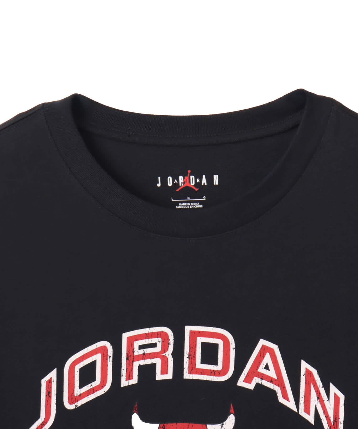 JORDAN BRAND M J FLT ESS BXY GFX SS CREW BLACKの画像