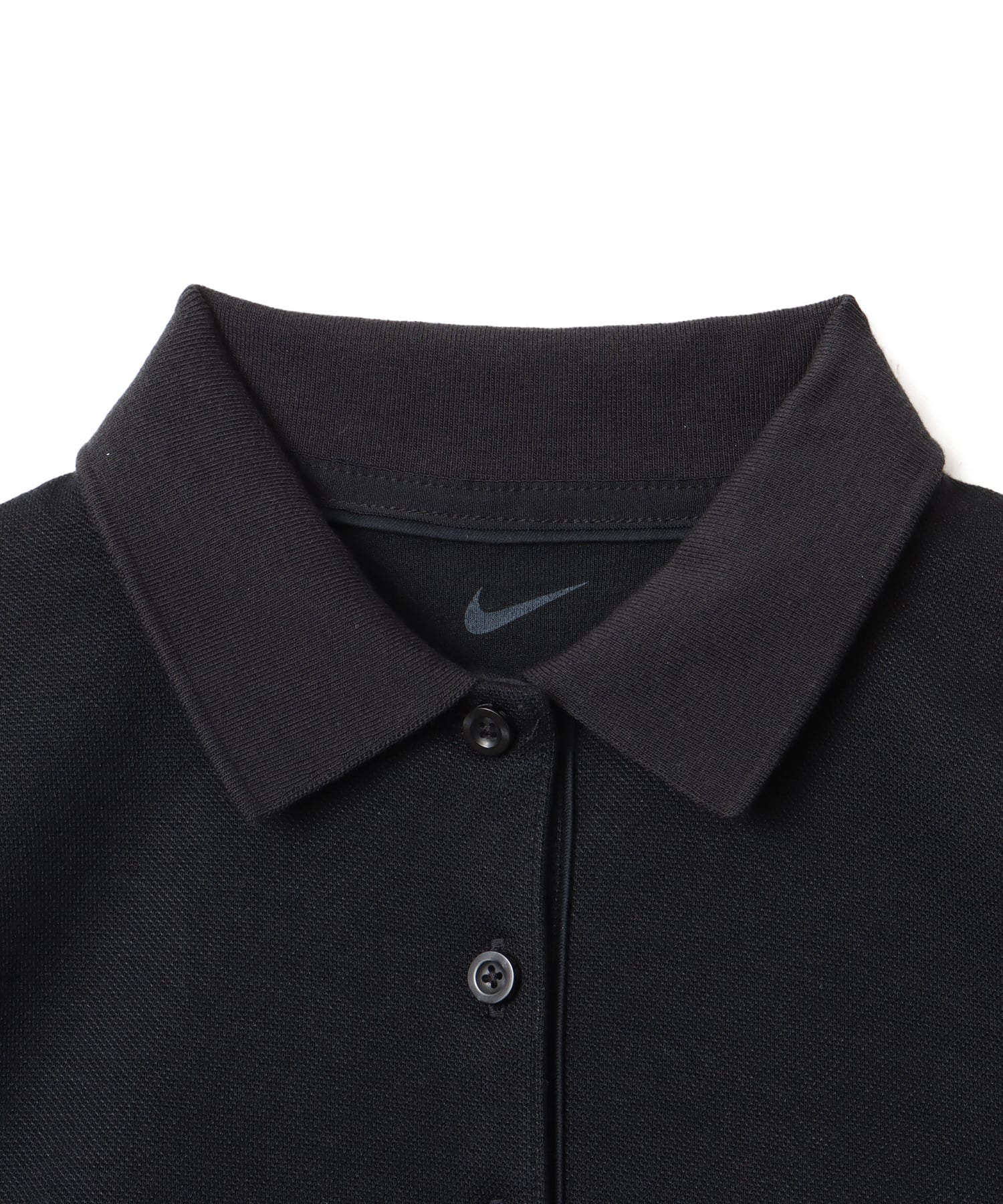 NIKE AS W NK GOLF SS POLO BLACK/SAILの画像