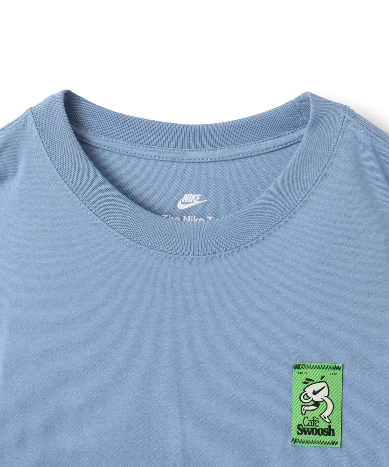 NIKE AS U NSW TEE LSE CAFE SWOOSH V BLUEの画像