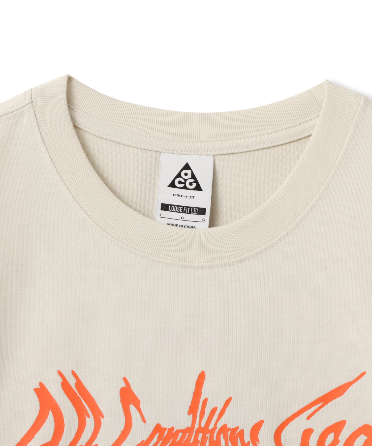 NIKE AS M ACG DF TEE LSE CAMP BATS SEA GLASSの画像