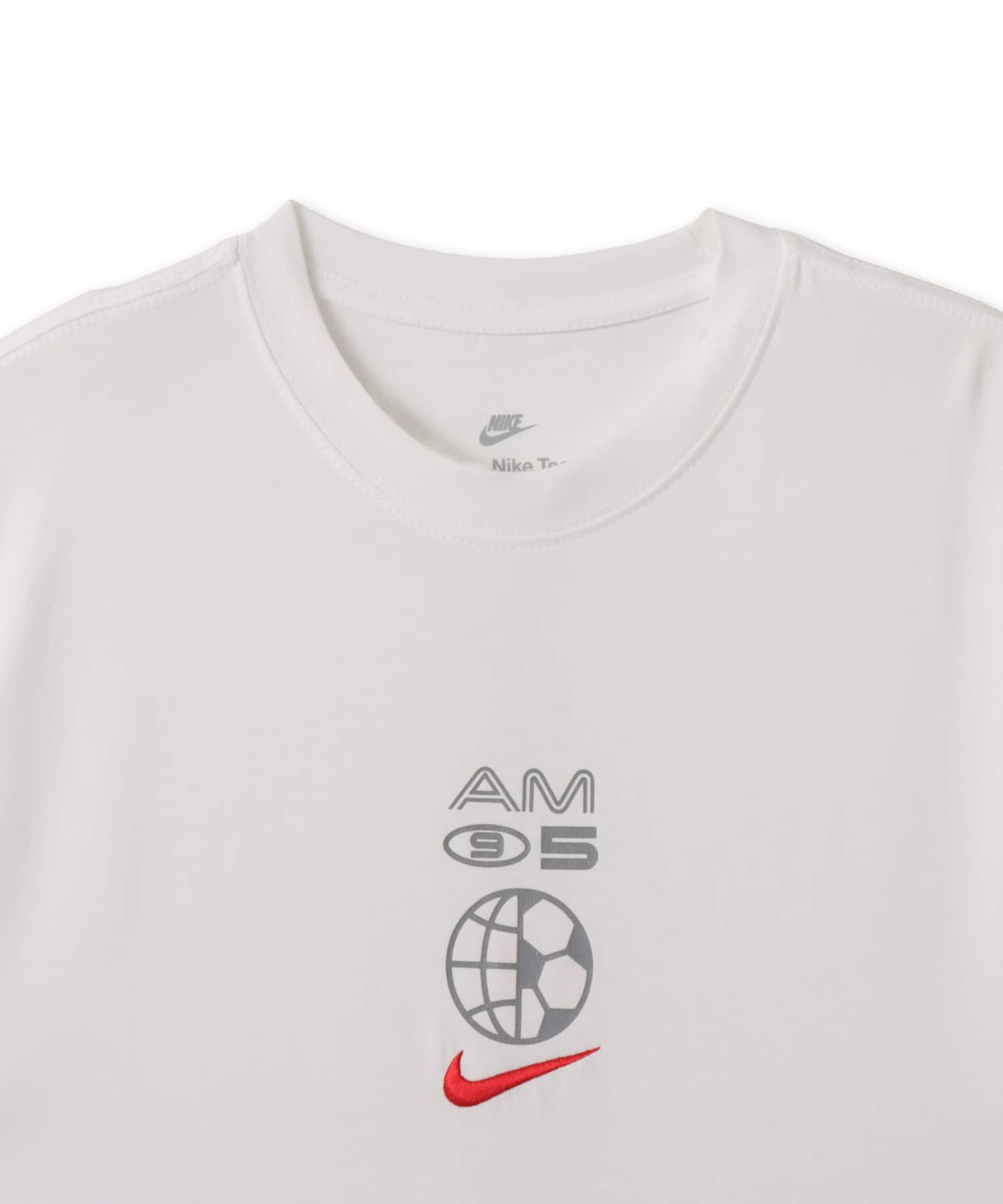 NIKE AS U NSW TEE LSE AM95 RFLCTVE WHITE/(UNIVERSITY RED)の画像