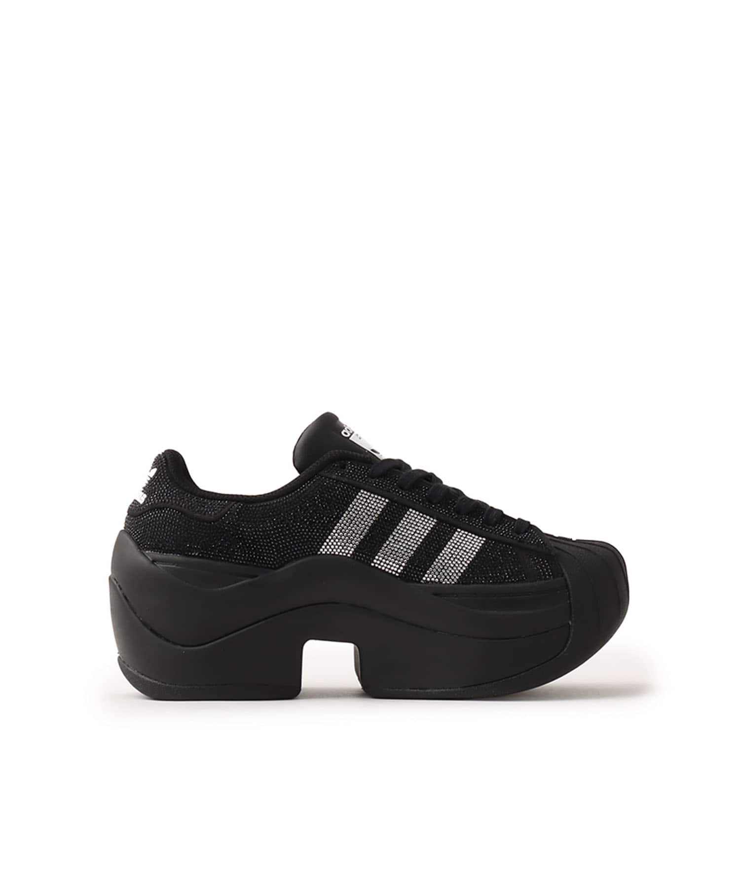 adidas SUPERSTAR BOLD CBLACK/SILVMT/FTWWHTの画像
