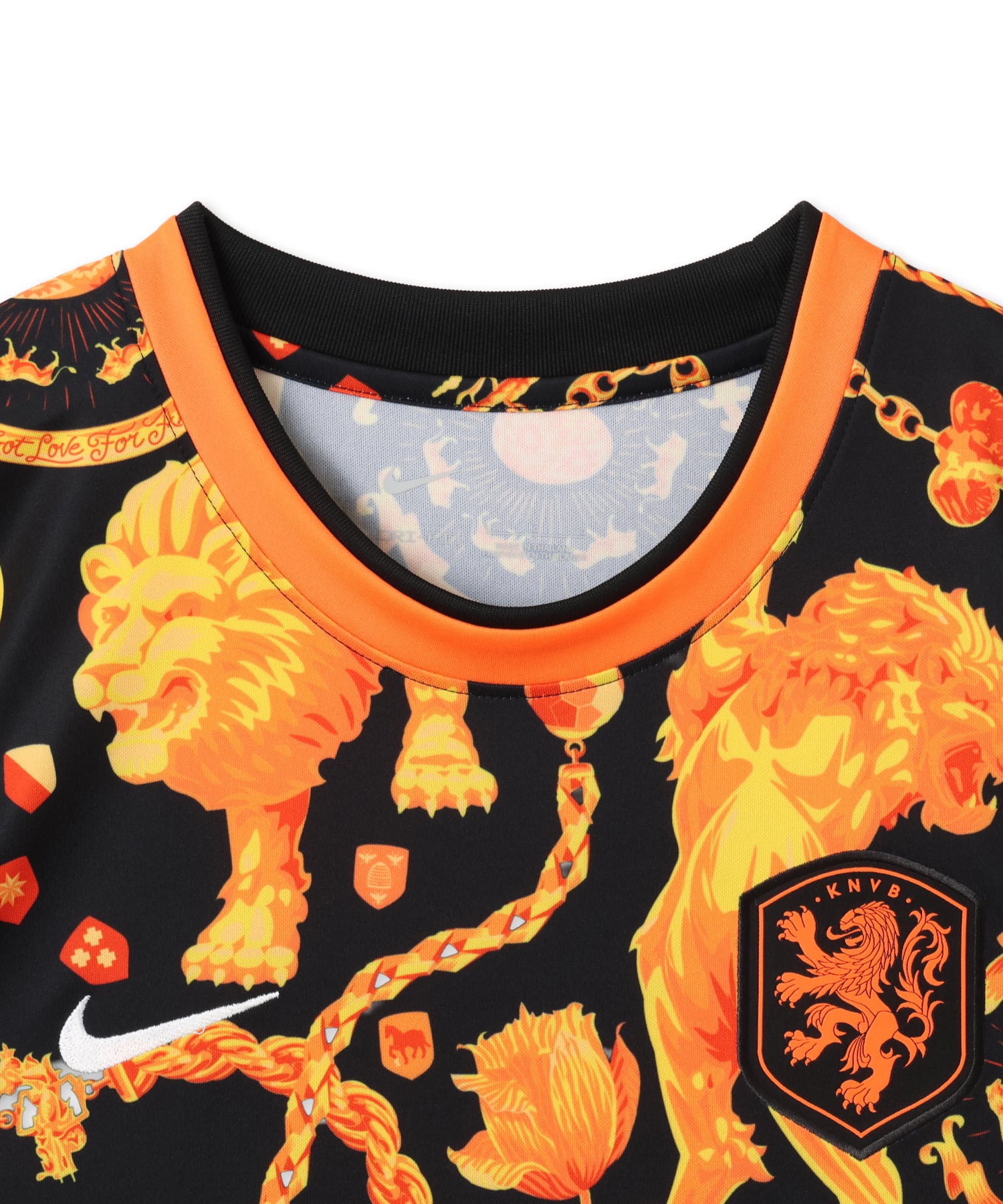 NIKE KNVX M NK DF ACDPR SS PM TOP BLACK/(WHITE) (FULL SPONSOR)の画像
