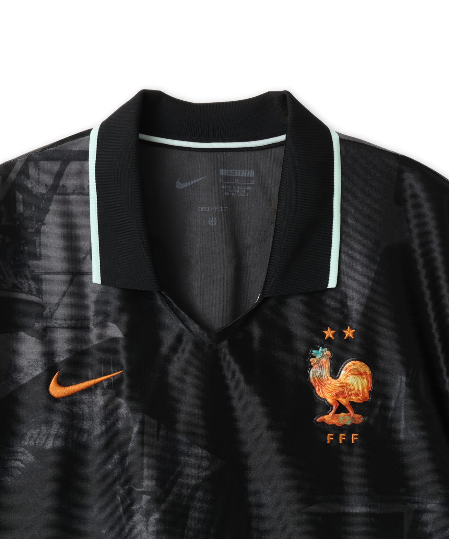 NIKE FFF M NK DF ENERGY TOP SS ANTHRACITE/IGLOO/(METALLIC COPPER) (NO SPONSOR-PLYR)の画像