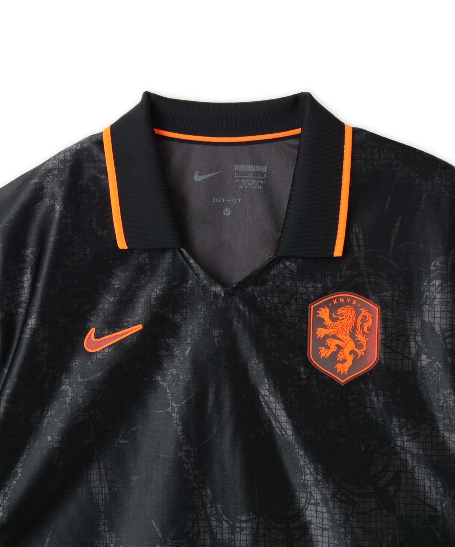 NIKE KNVB M NK DF ENERGY TOP SS BLACK/HYPER CRIMSON/(HYPER CRIMSON) (NO SPONSOR-PLYR)の画像