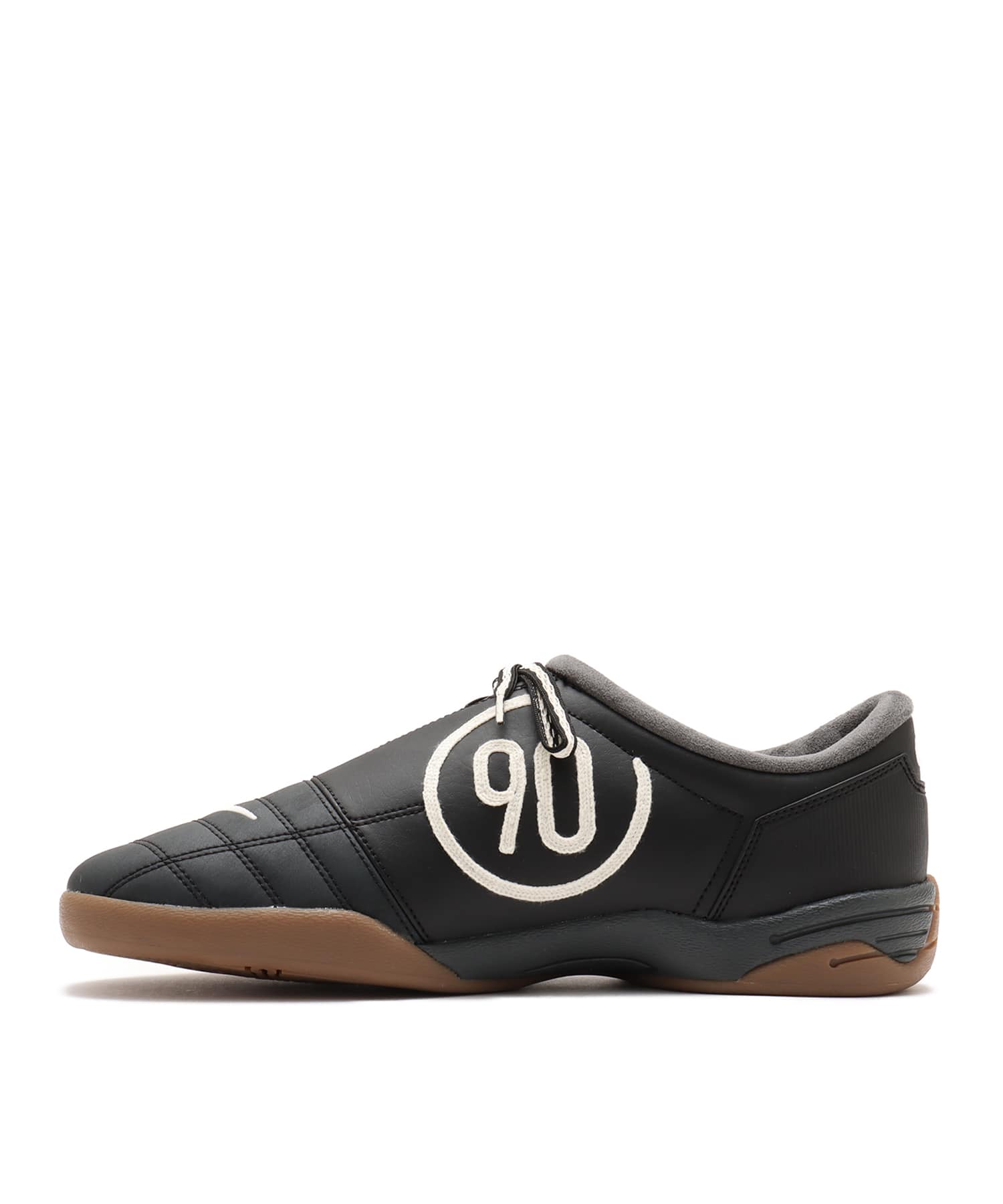NIKE WMNS T90 BLACK/COCONUT MILK-GUM DARK BROWNの画像