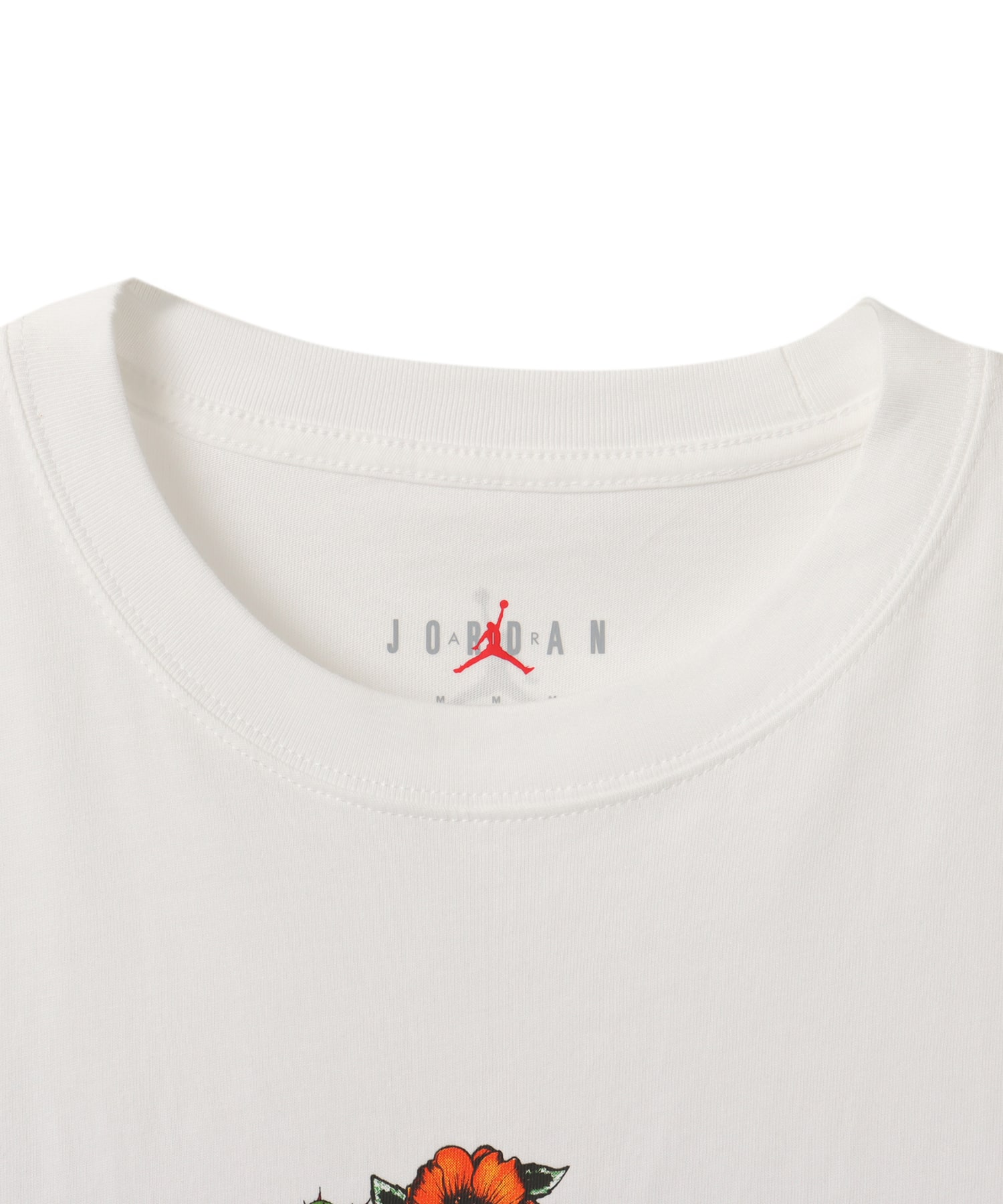 JORDAN BRAND AS W J BRK SS GF GFX TEE VINE WHITE/BLACKの画像