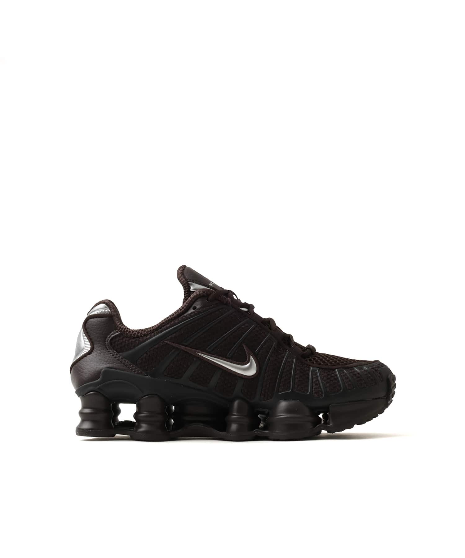 NIKE W SHOX TL VELVET BROWN/MTLC SILVERの画像