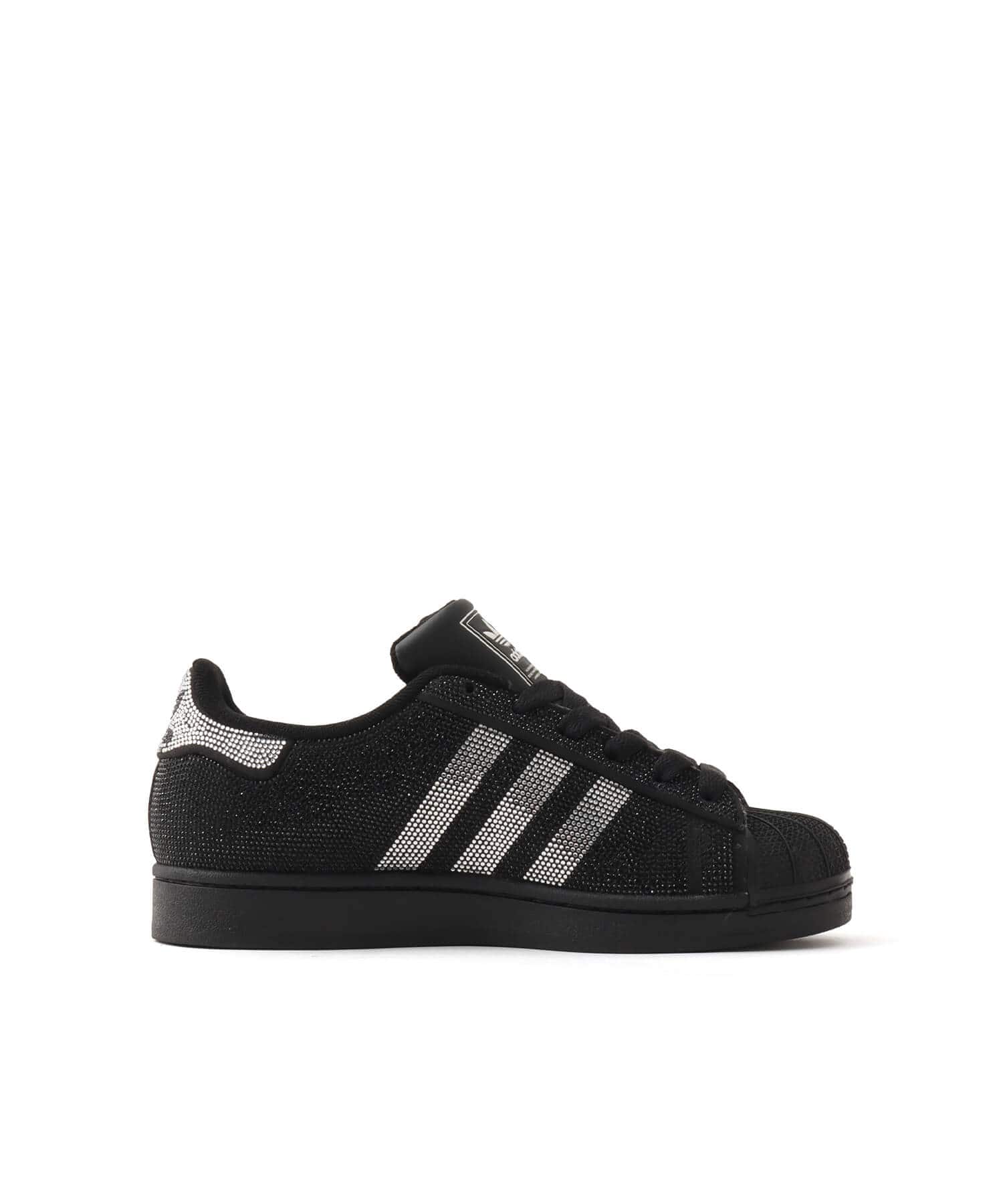 adidas SUPERSTAR II W CBLACK/SILVMT/OWHITEの画像