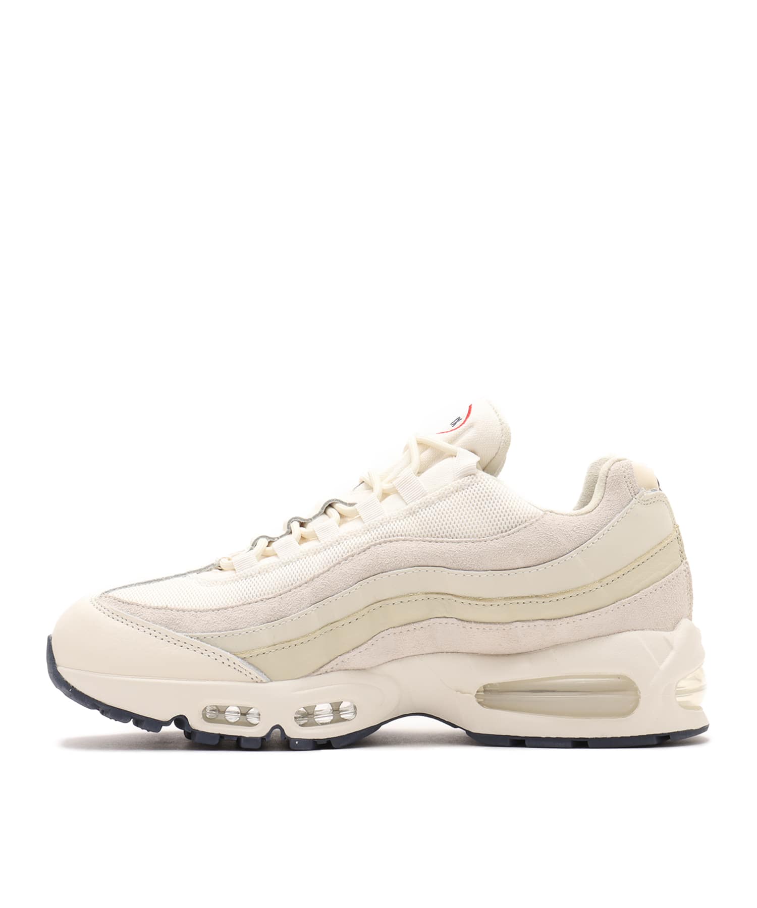 NIKE AIR MAX 95 OG PRM PALE IVORY/UNIVERSITY RED-LT KHAKI-SAILの画像