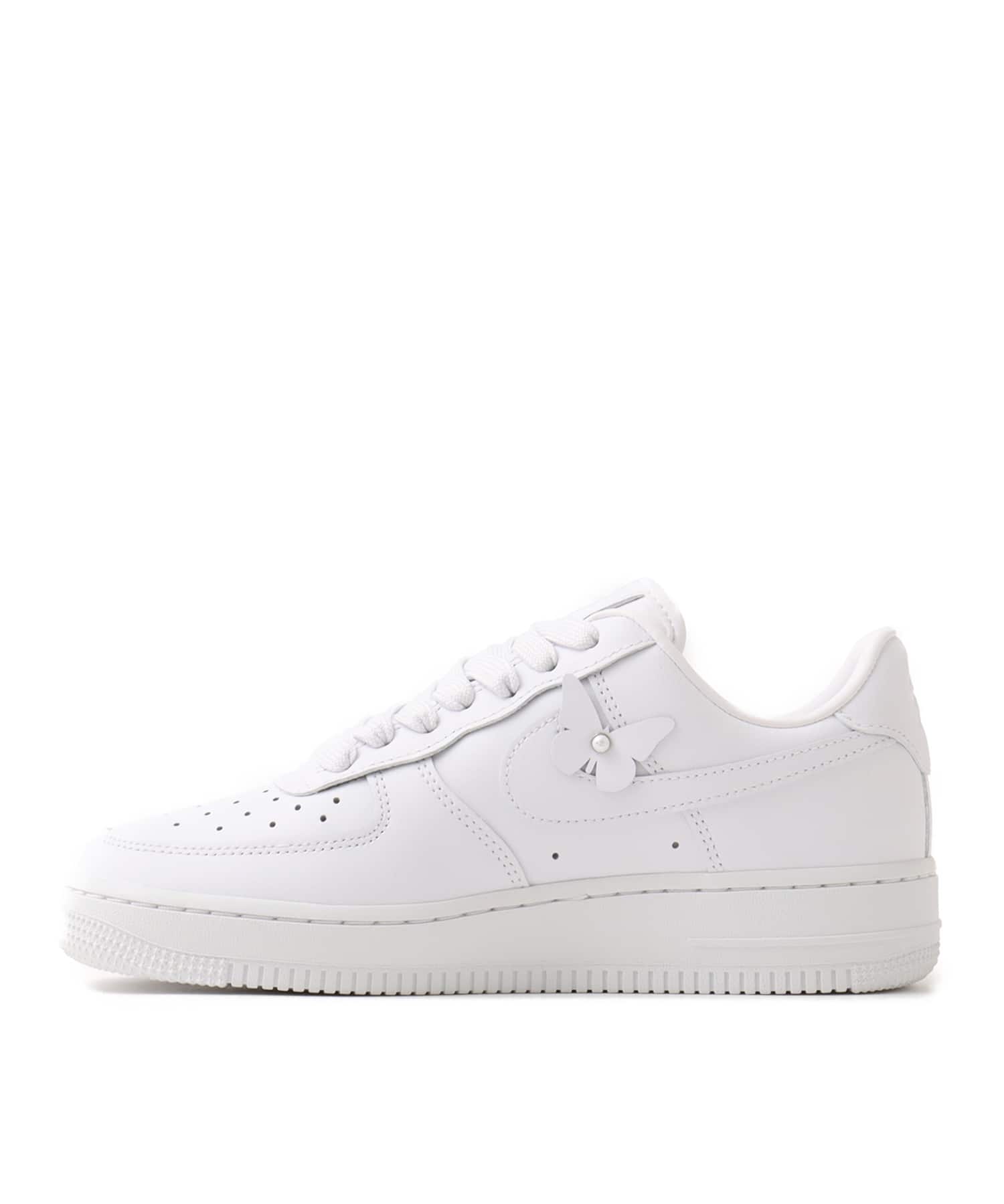 NIKE W AIR FORCE 1 LO WHITE/WHITE-BLACKの画像