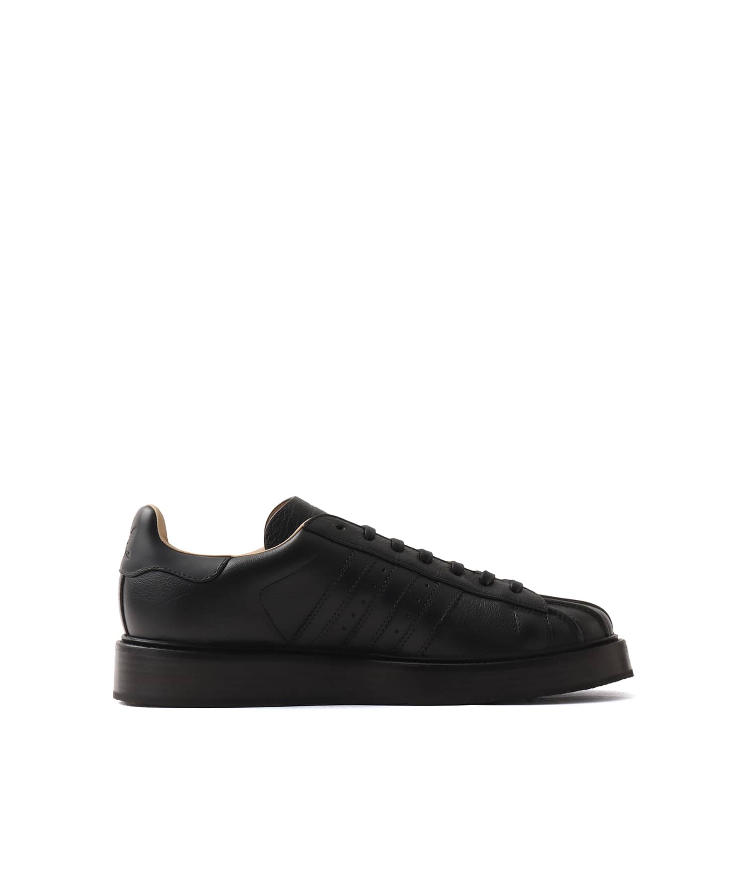 adidas SUPERSTAR LUX MADE IN ITALY CBLACK/CBLACK/CBLACKの画像