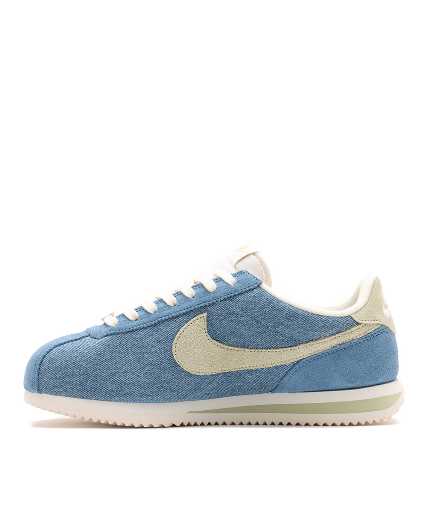 NIKE W CORTEZ SE SMOKEY BLUE/OLIVE AURA-AEGEAN STORMの画像