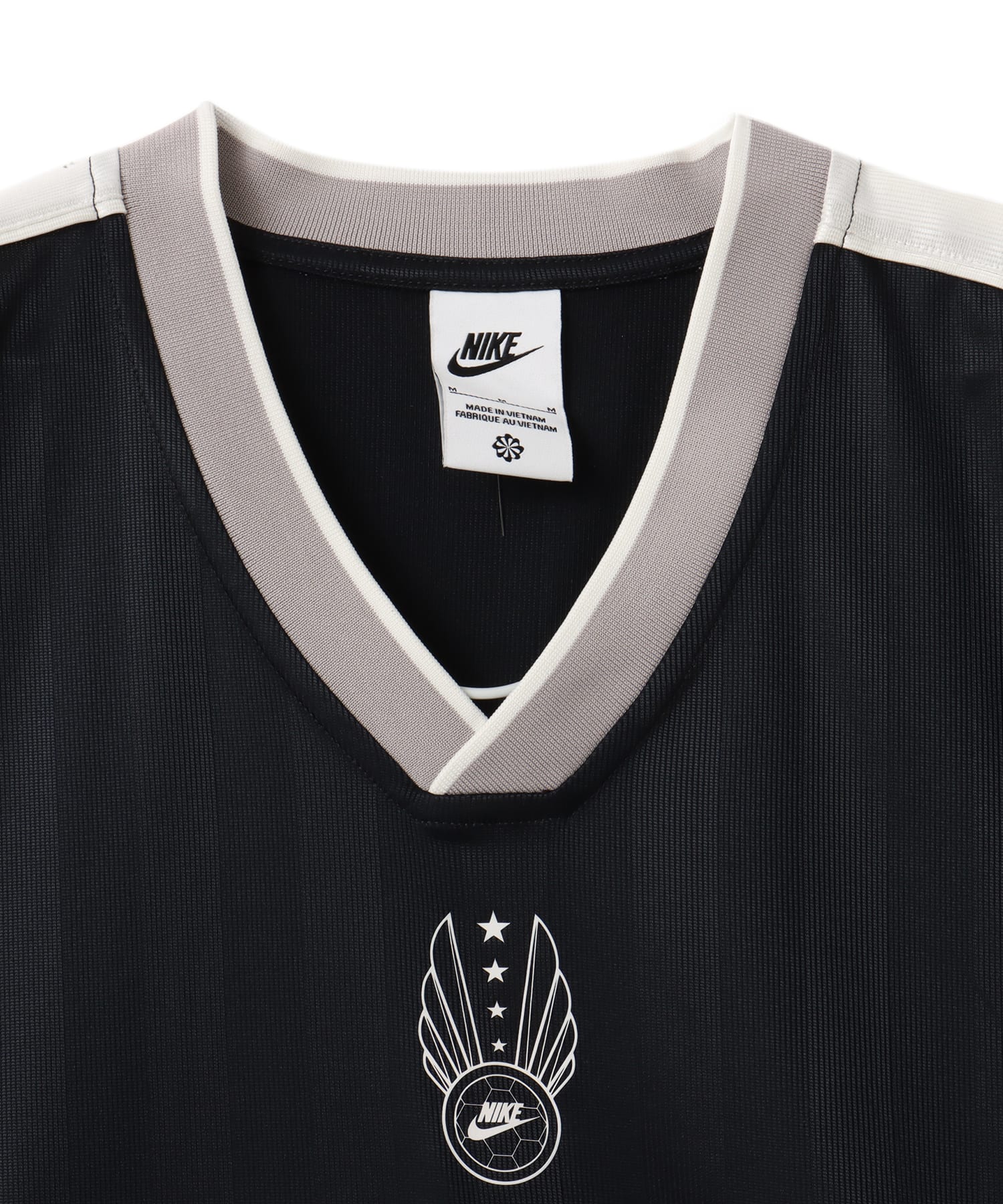 NIKE AS W NSW V NECK JERSEY BLACK/SAIL/COLLEGE GREY/SAILの画像