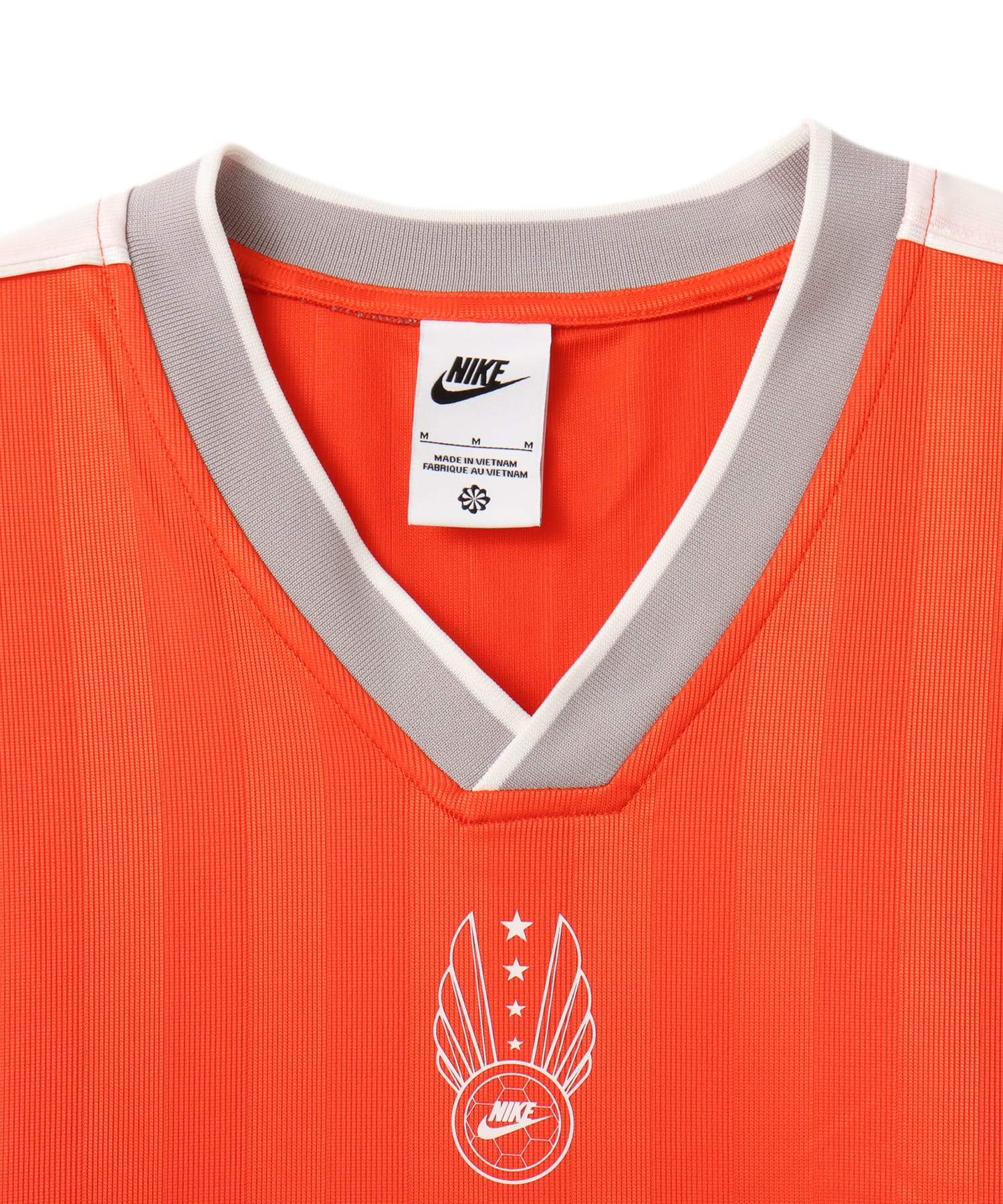 NIKE AS W NSW V NECK JERSEY PICANTE RED/SAIL/MIDNIGHT NAVY/SAILの画像