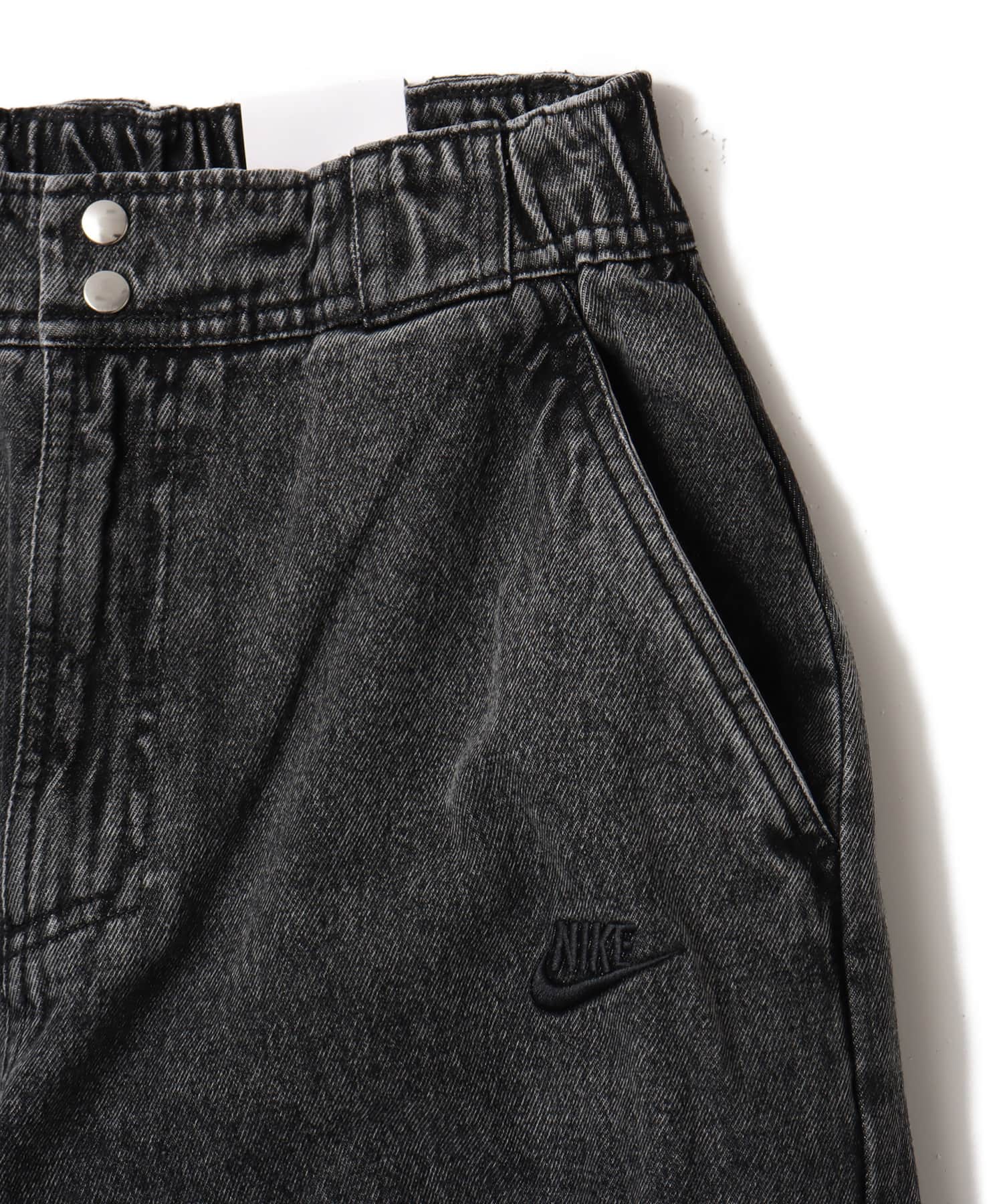 NIKE AS W NSW DENIM WVN PANT GCEL BLACKの画像