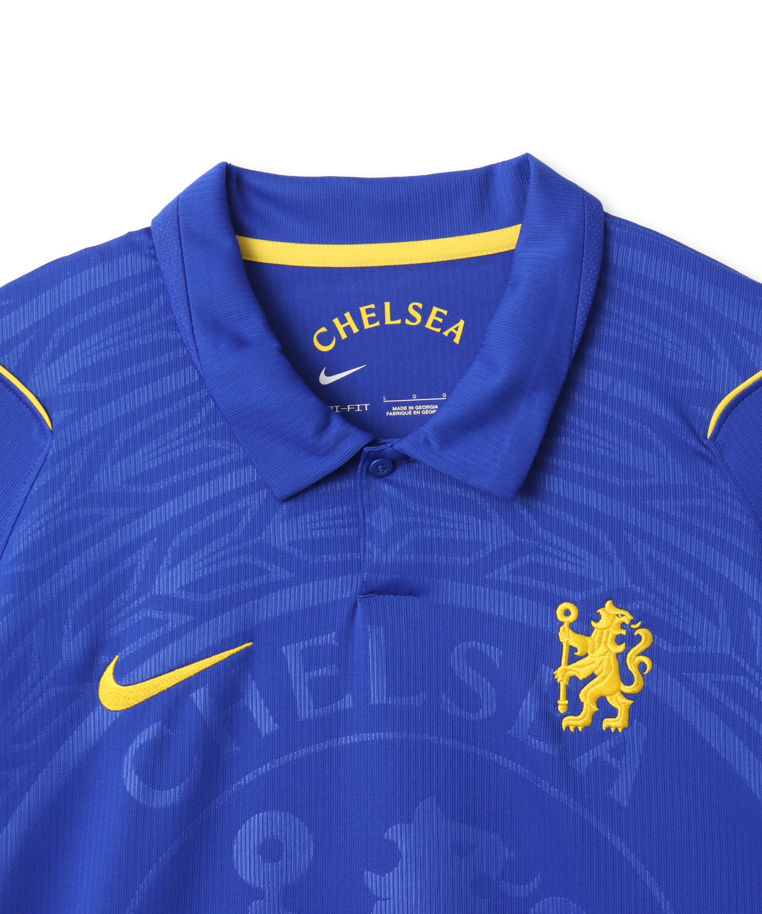 NIKE CFC M NK Dri-FIT Jersey SS Stadium Home BRIGHT BLUE/MIDWEST GOLD/(MIDWEST GOLD) (NO SPONSOR)の画像