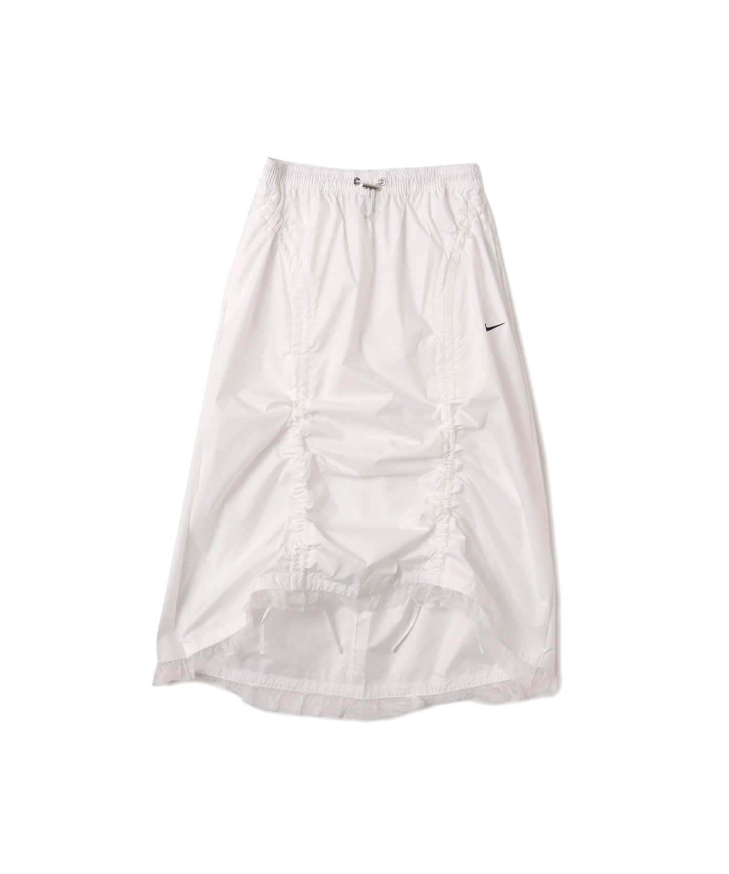 NIKE AS W NSW RCHED WVN SKIRT GCEL WHITEの画像