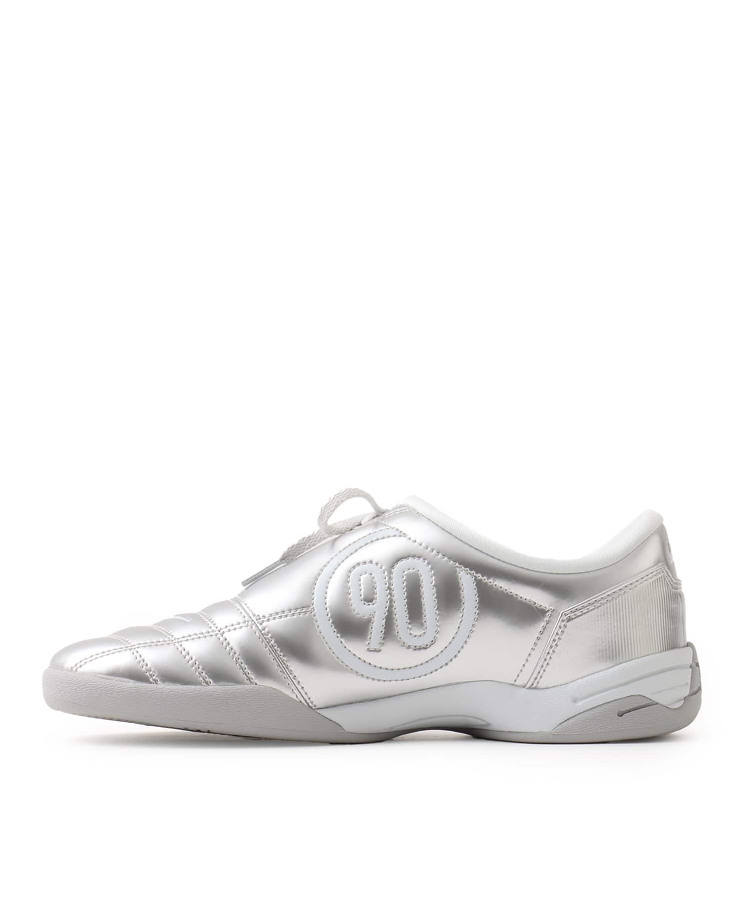 NIKE WMNS T90 MTLC PLATINUM/PHOTON DUSTの画像