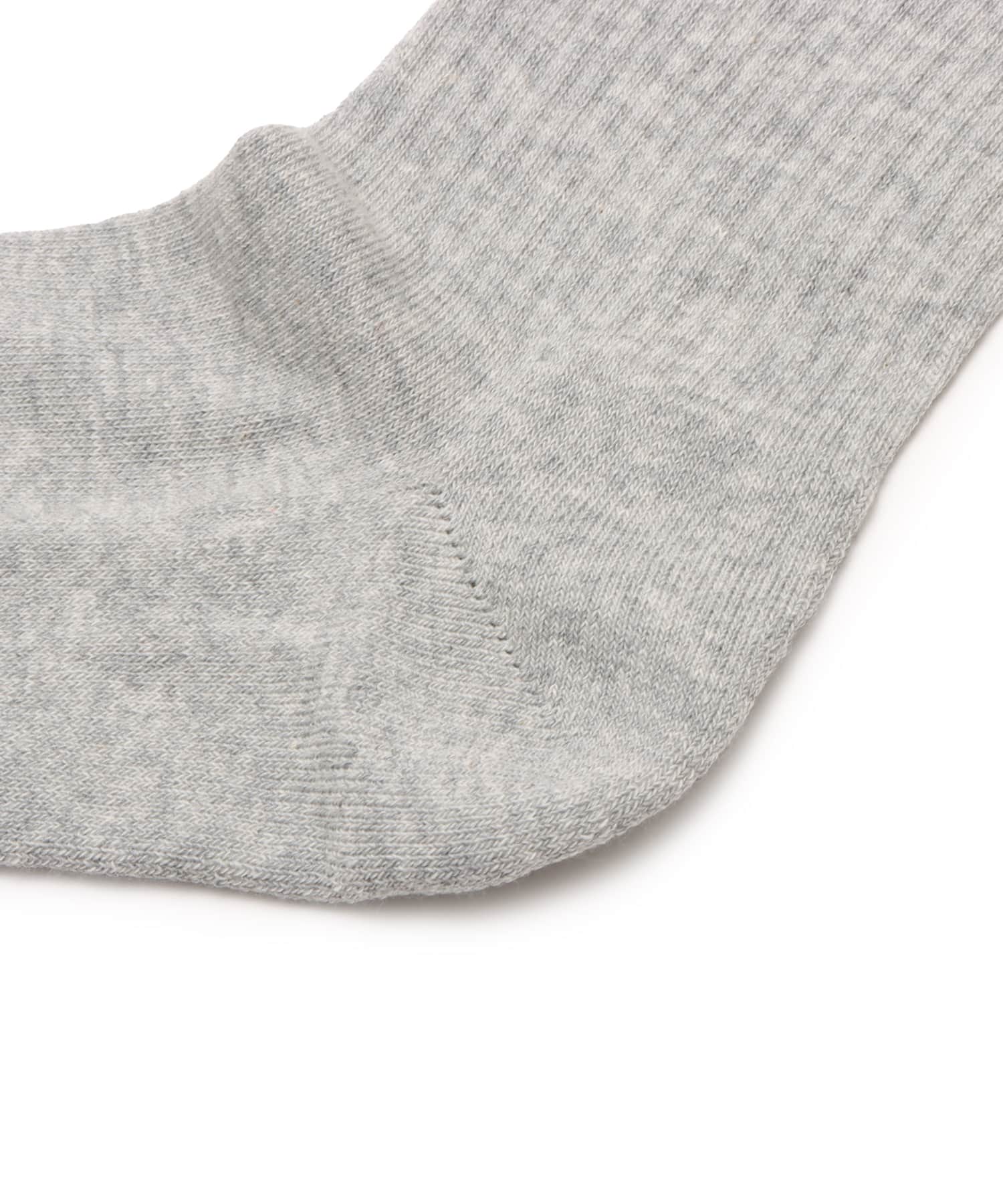 adidas TREFOIL CREW SOCK CUSHION 3 PAIR PACK ホワイト/ミディアムグレーヘザー/ブラックの画像