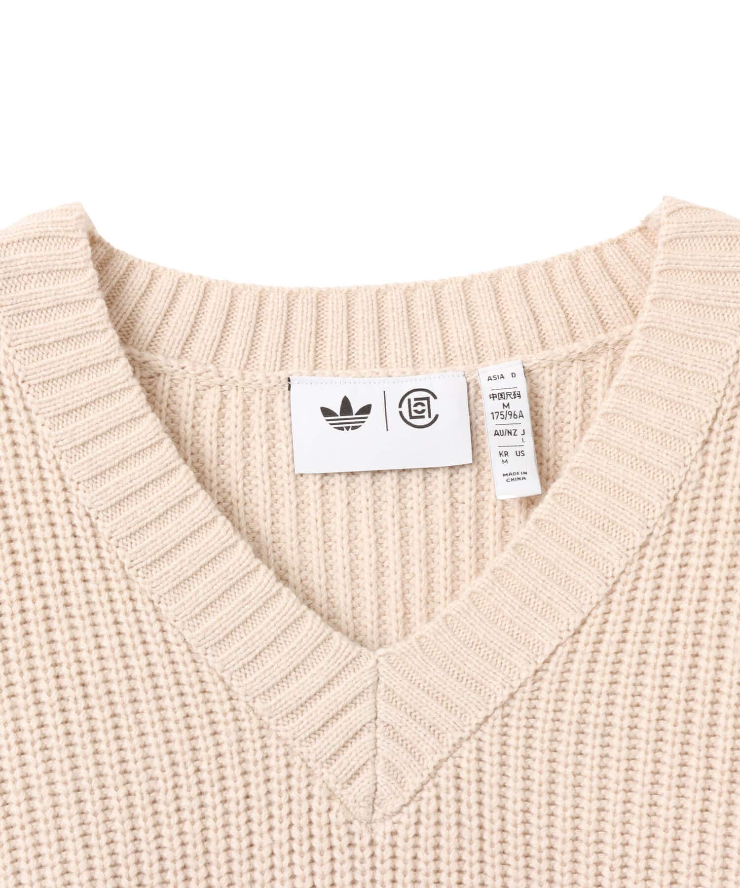 adidas CLOT SST CROCHET TT BY EDISON CHEN ウォームサンドストーン