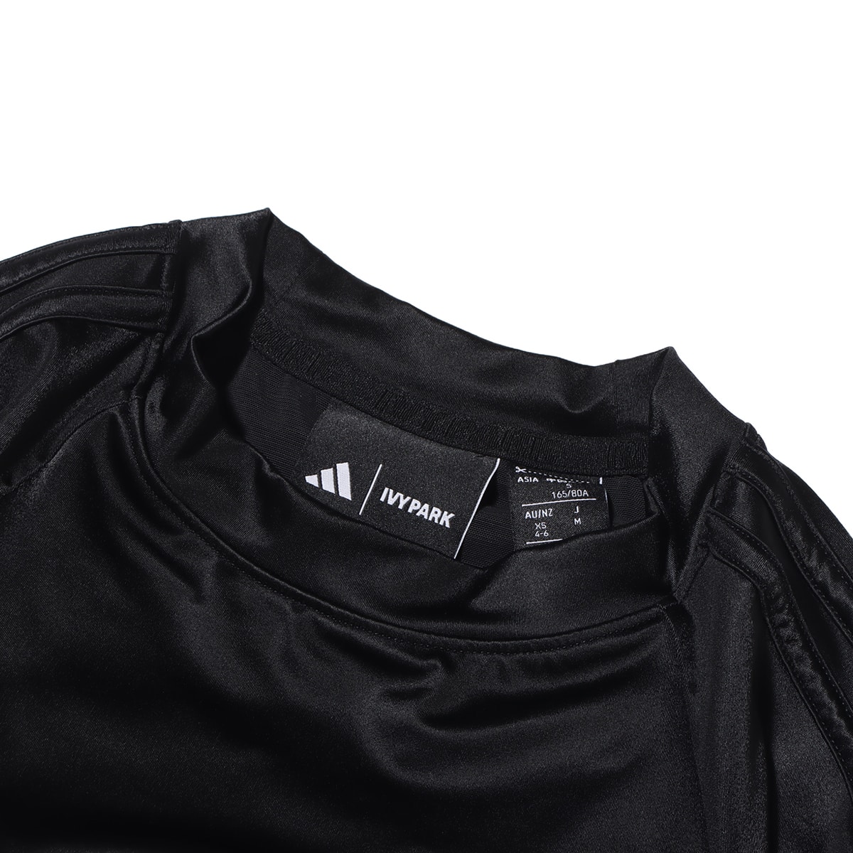 adidas IVY PARK SHINY TOP BLACK 23FW-S