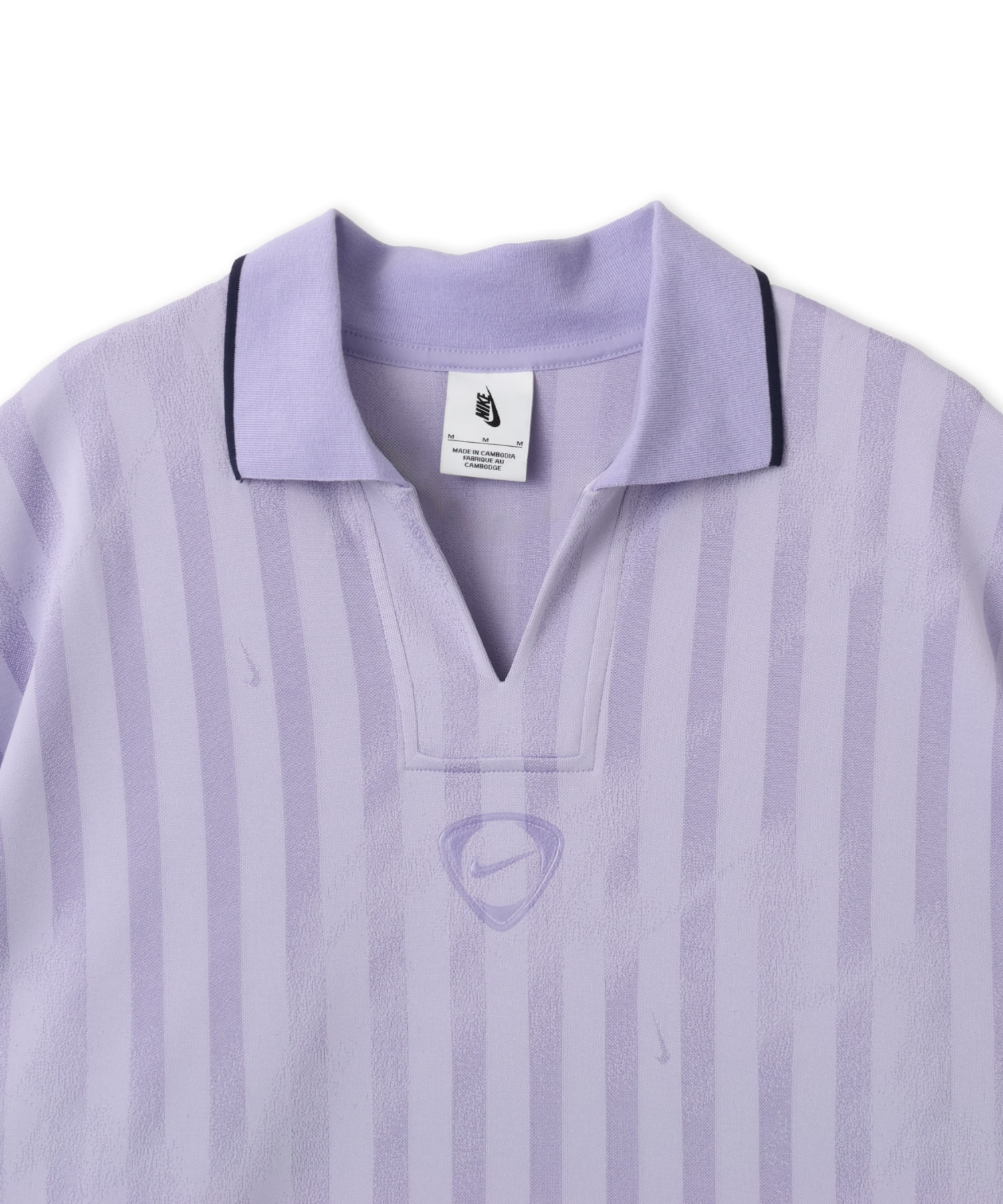 NIKE W RNWY JERSEY TOP PURPLEの画像