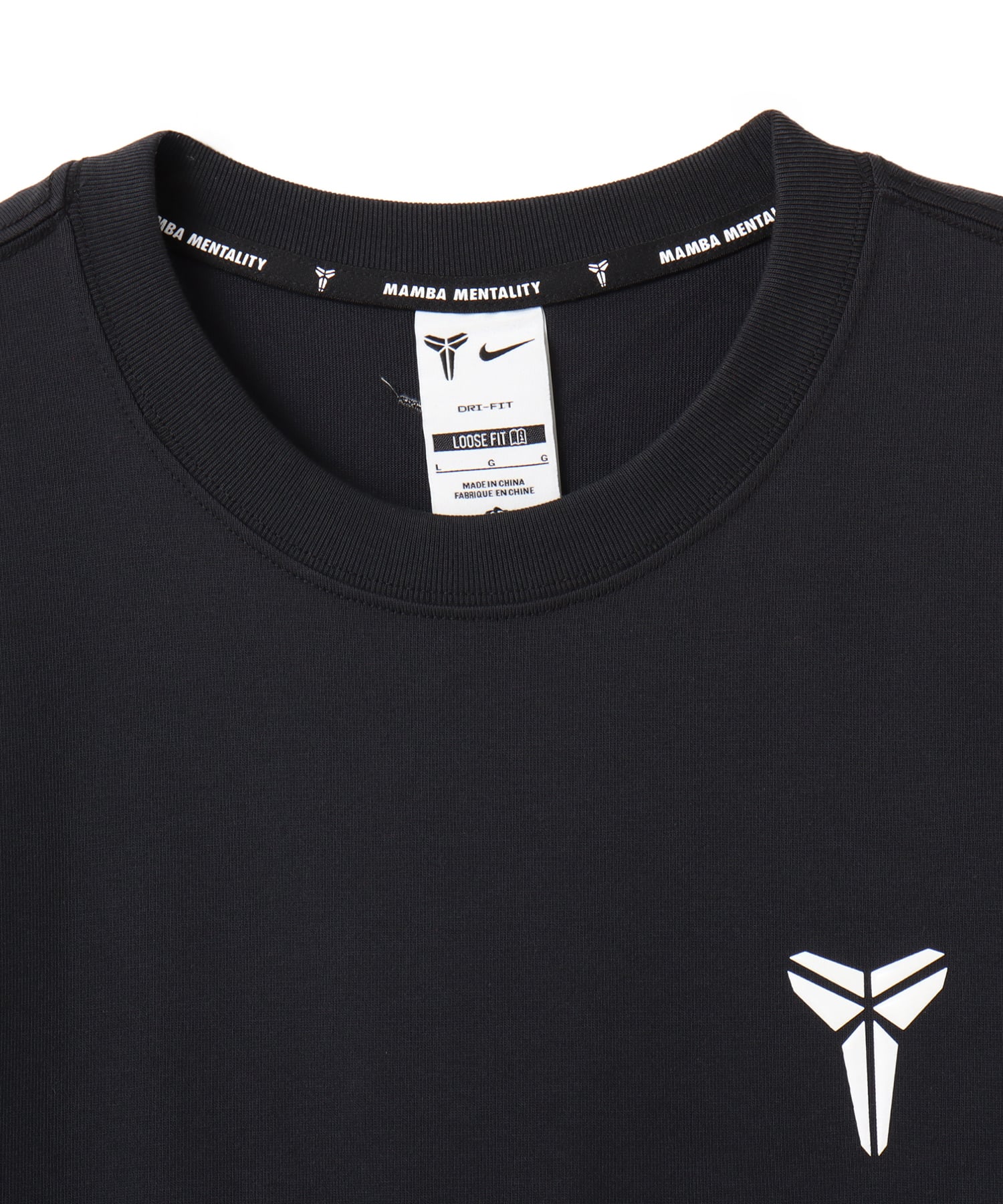 NIKE AS KOBE BRYANT M NK Dri-FIT TEE M90 LBR BLACKの画像