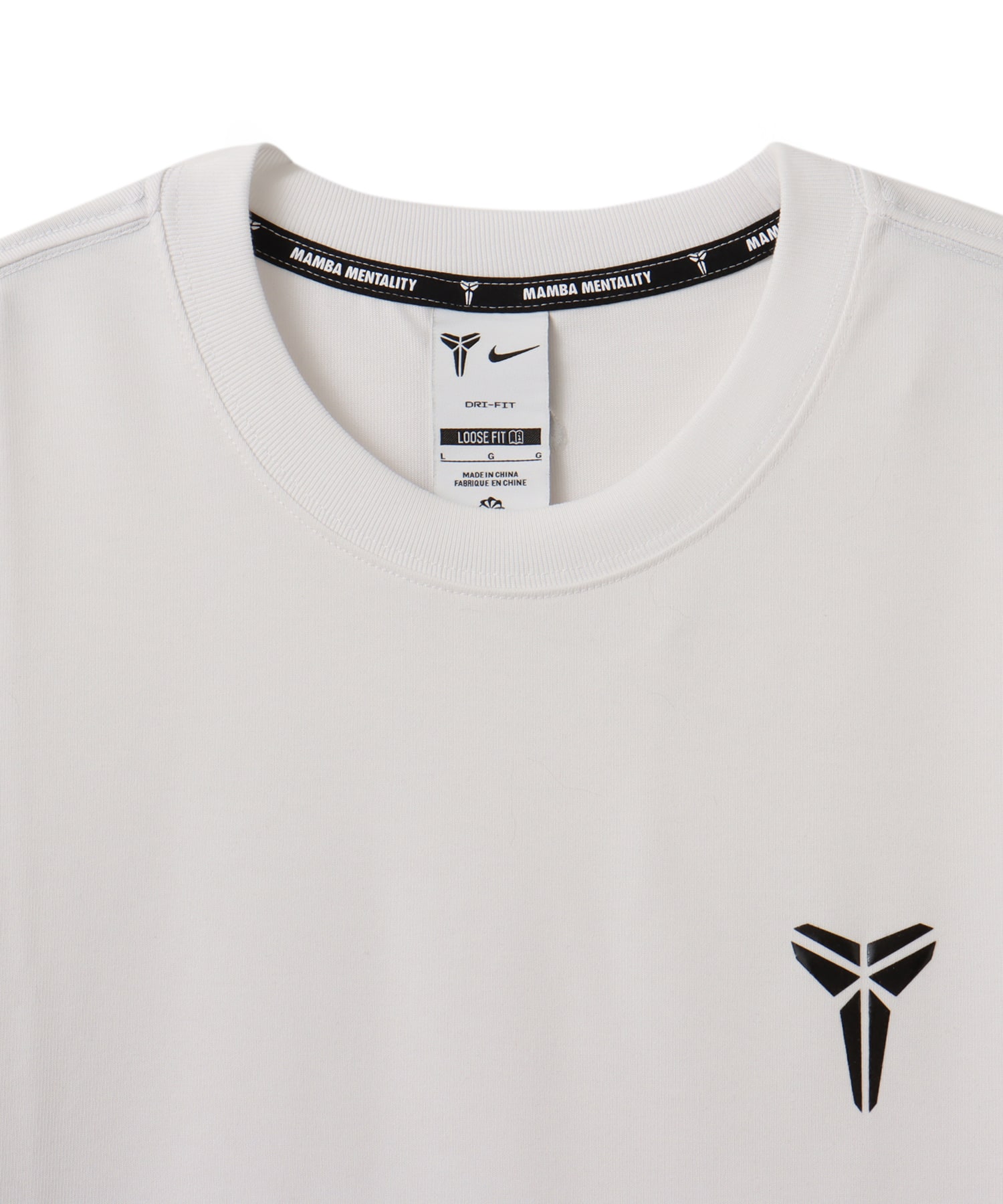 NIKE AS KOBE BRYANT M NK Dri-FIT TEE M90 LBR WHITEの画像