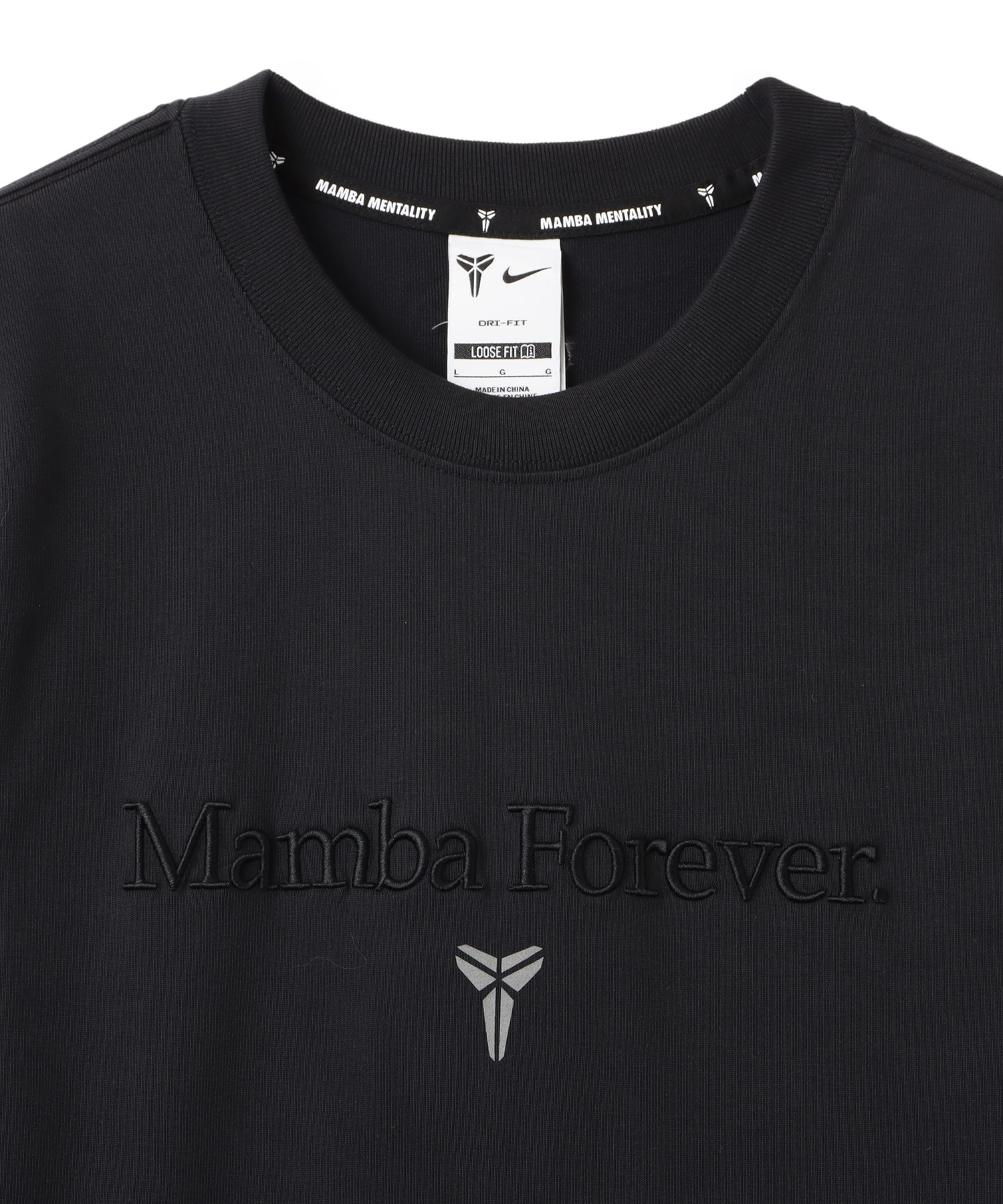 NIKE AS KOBE BRYANT M NK Dri-FIT TEE M90 MF BLACKの画像