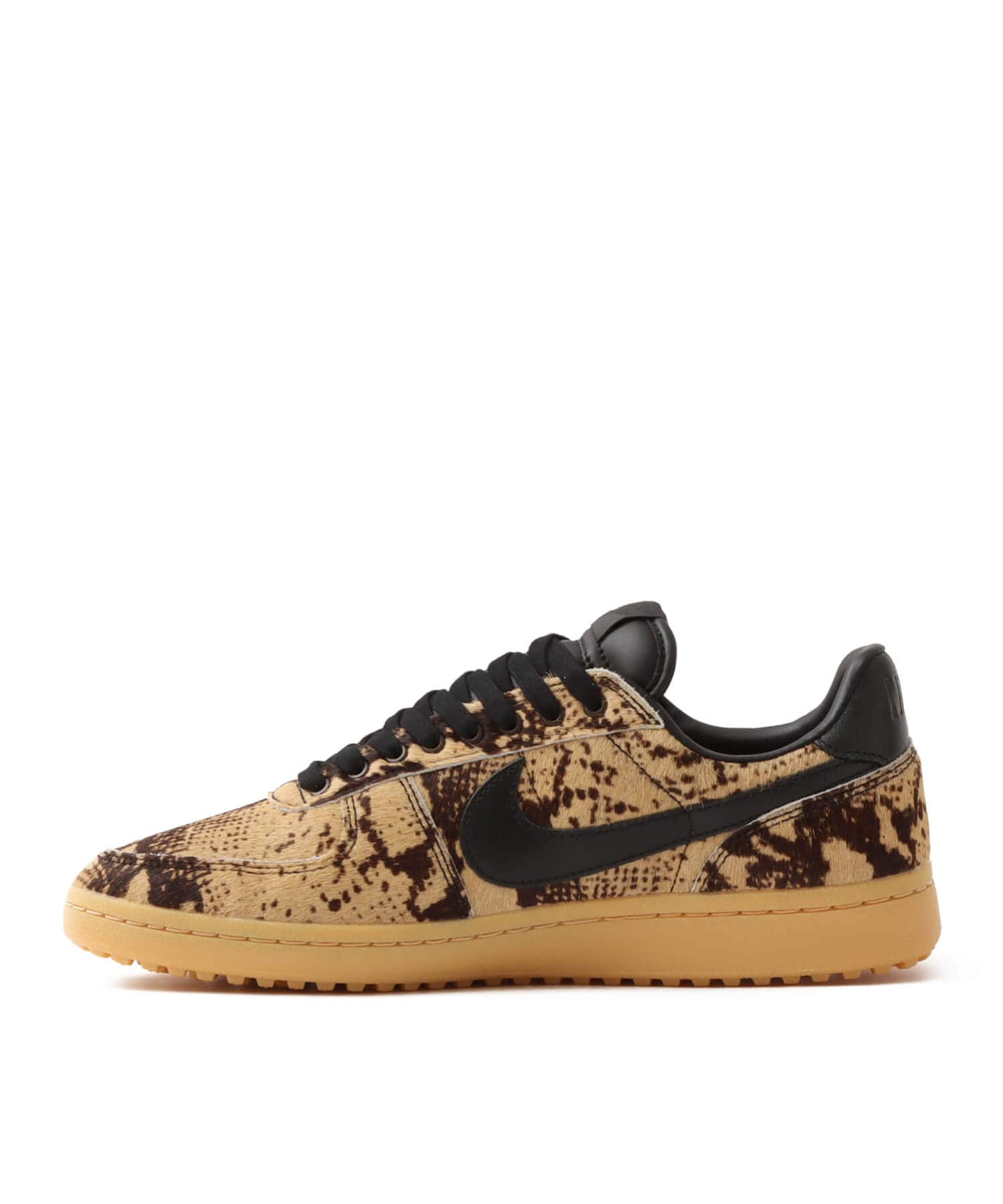 NIKE FIELD GENERAL PRM BLACK/BLACK-GUM YELLOWの画像