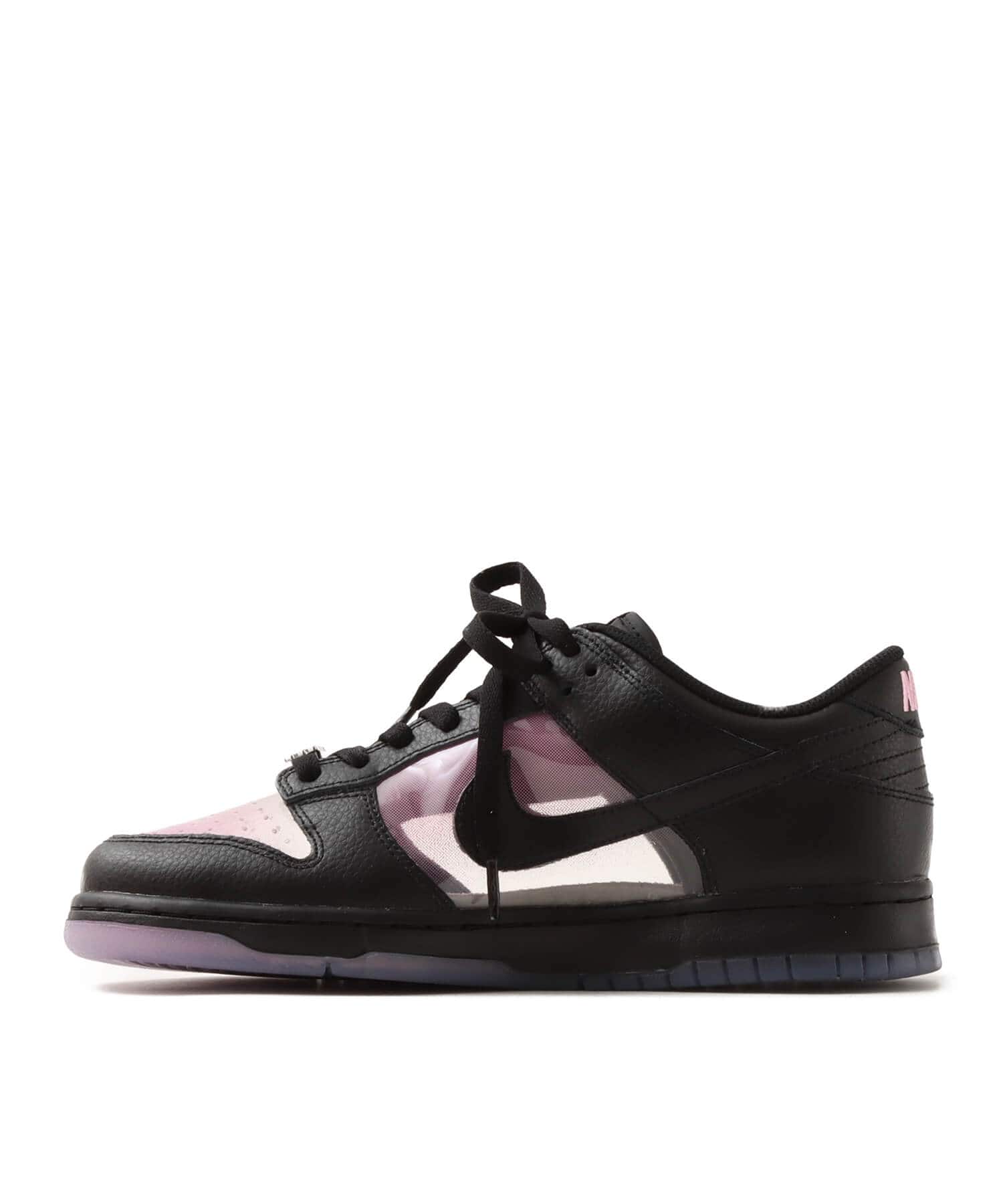 NIKE DUNK LOW RETRO PRM PINK RISE/BLACK-BLACKの画像