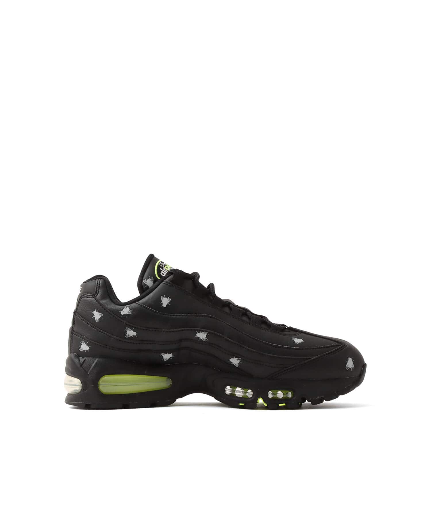 NIKE AIR MAX 95 PRM BLACK/NEON YELLOW-BLACK-MTLC DARK GREYの画像