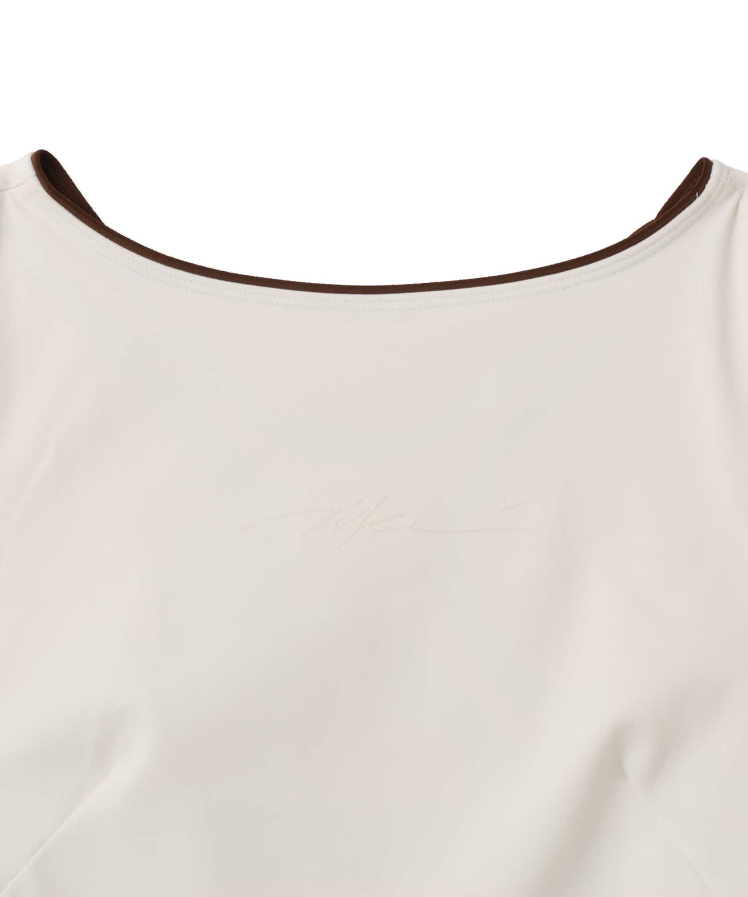NIKE W NRG NK BODYSUIT OFFWHITEの画像
