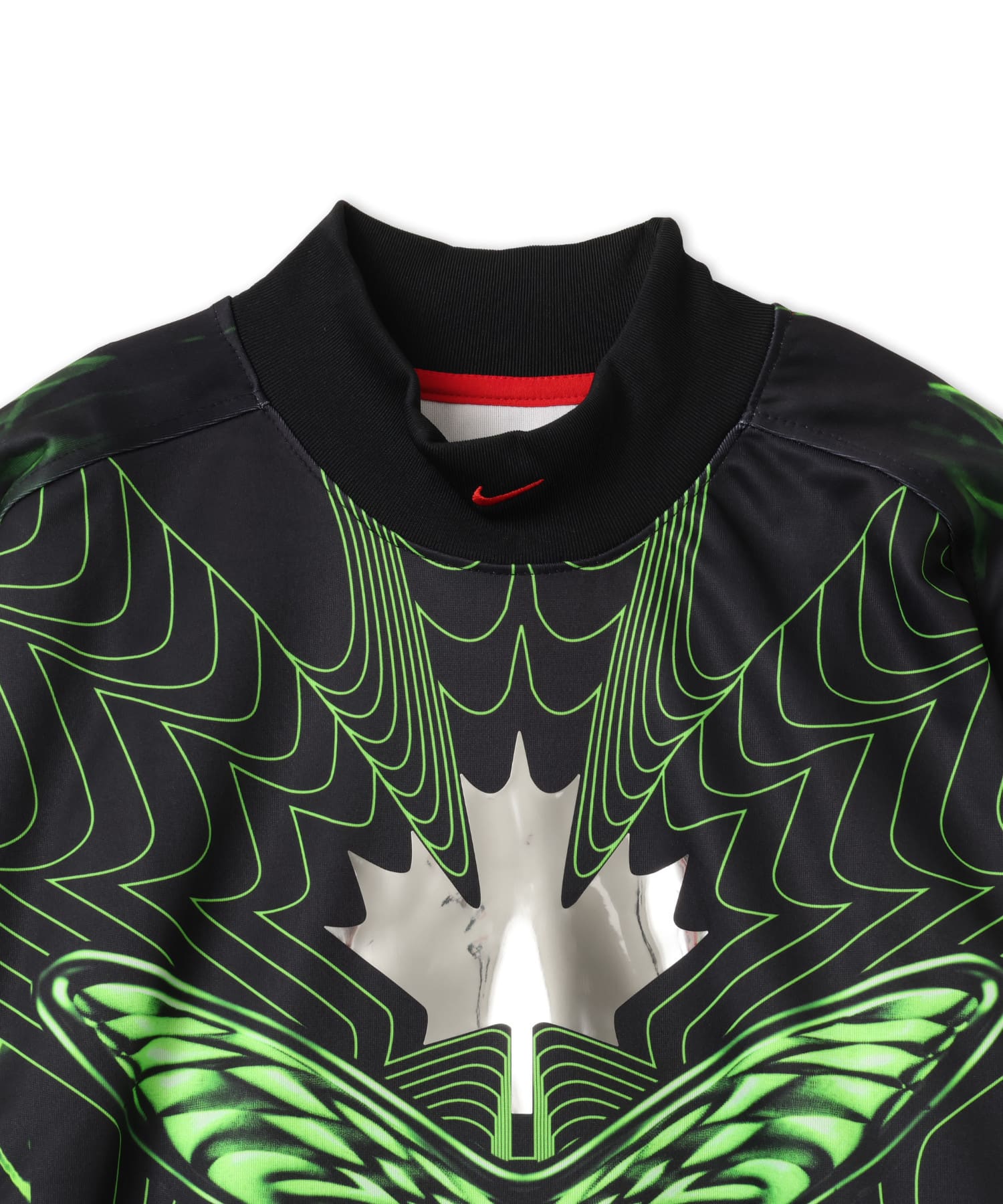 NIKE CAX M NK DF COF JSY LS BLACKの画像