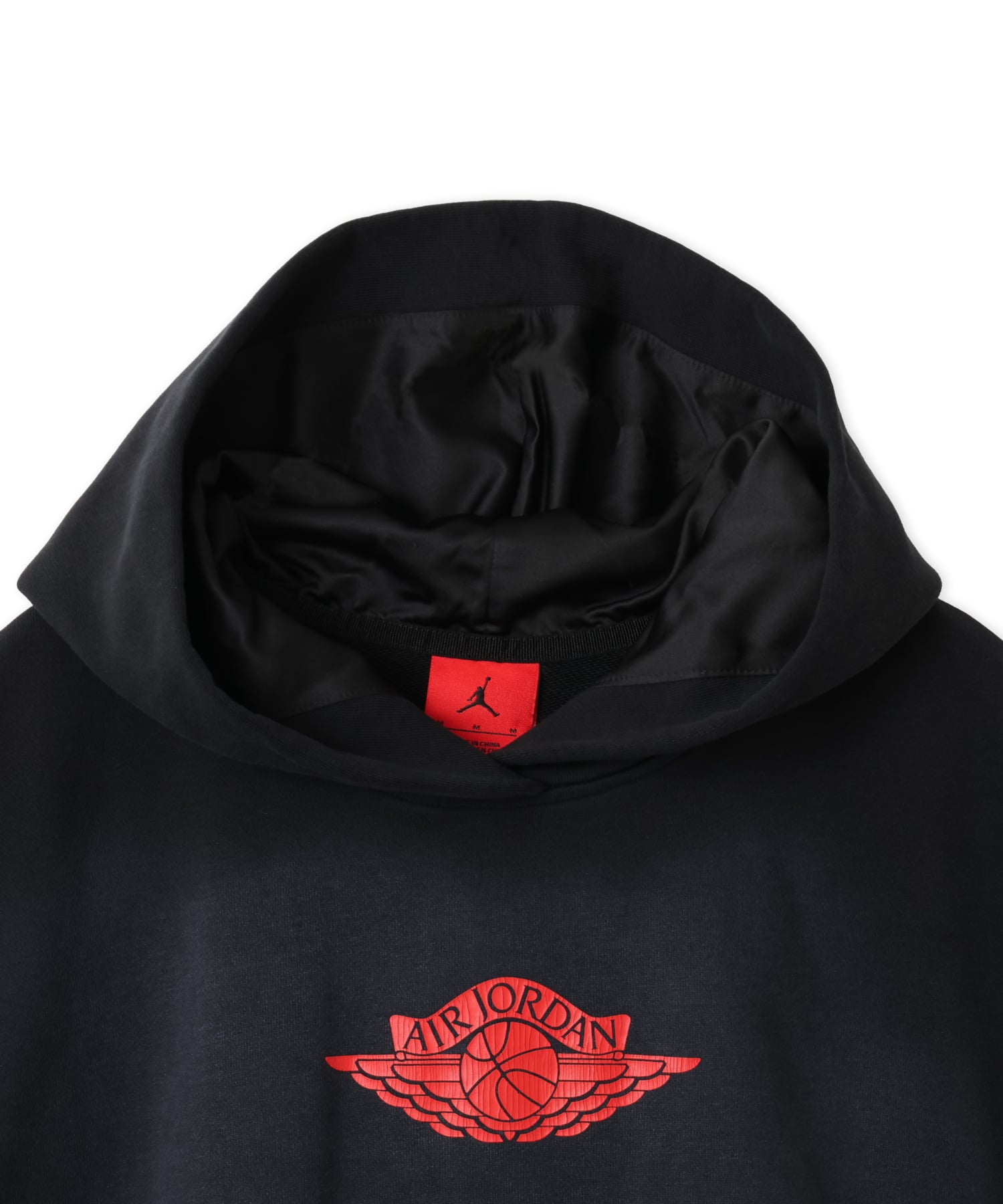JORDAN BRAND AS W J FLT FLC FT SS TOP WNGS BLACKの画像