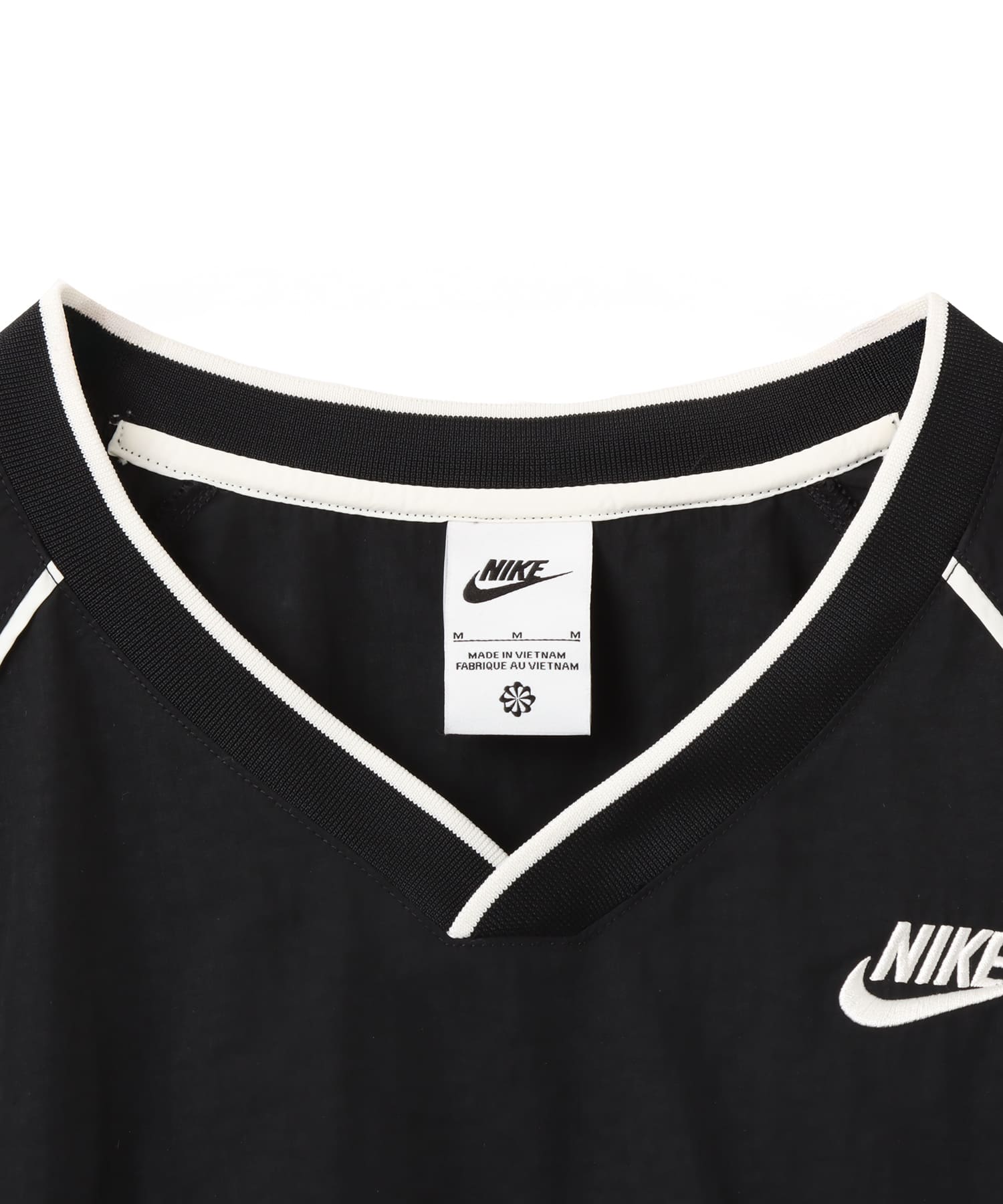NIKE AS W NSW WR PULLOVER BLACK/SAILの画像